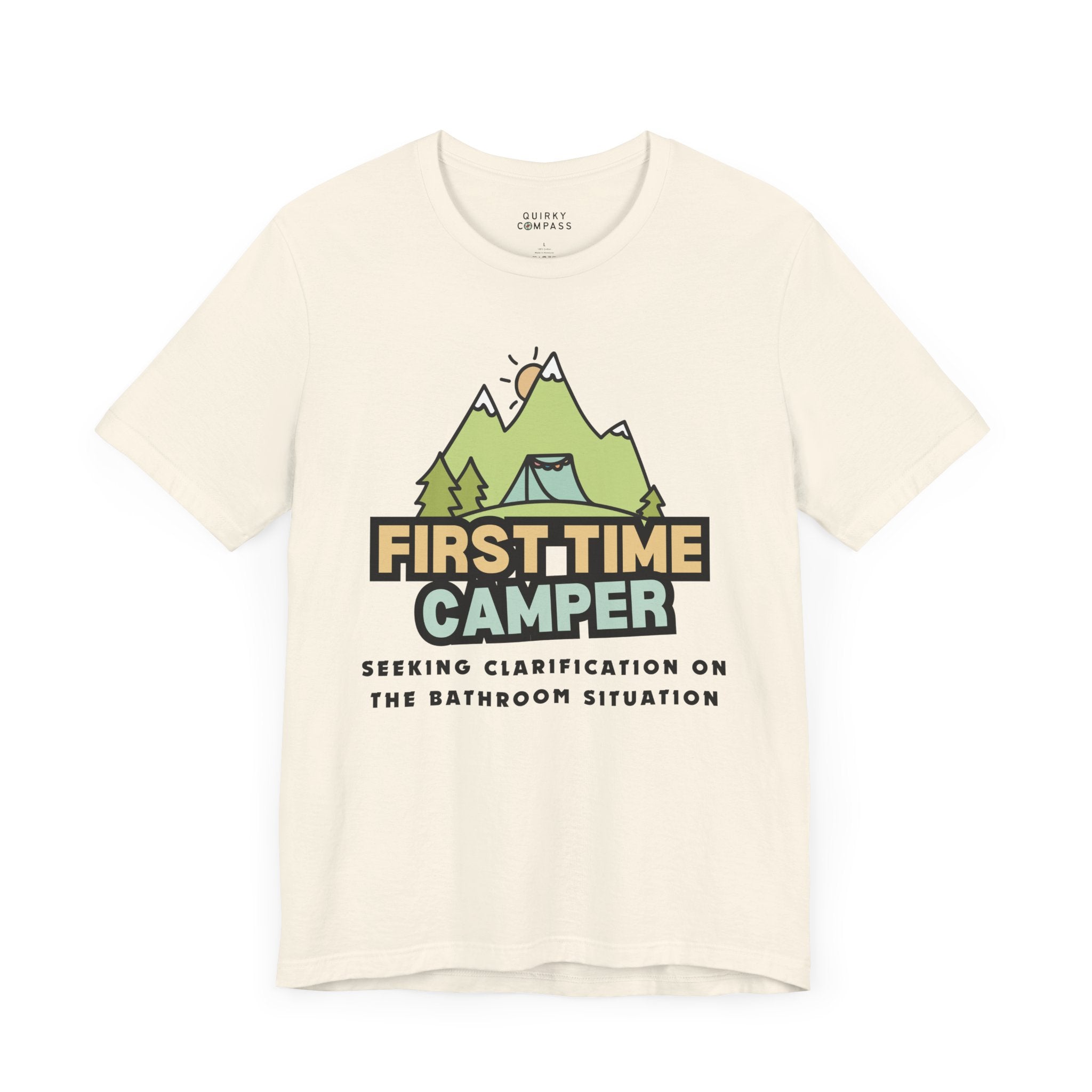First Time Camper Unisex Tee