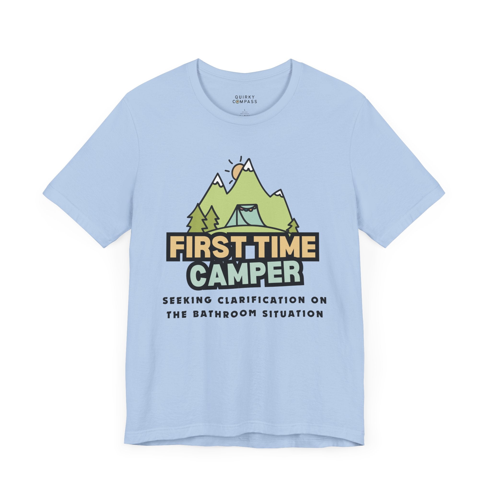 First Time Camper Unisex Tee