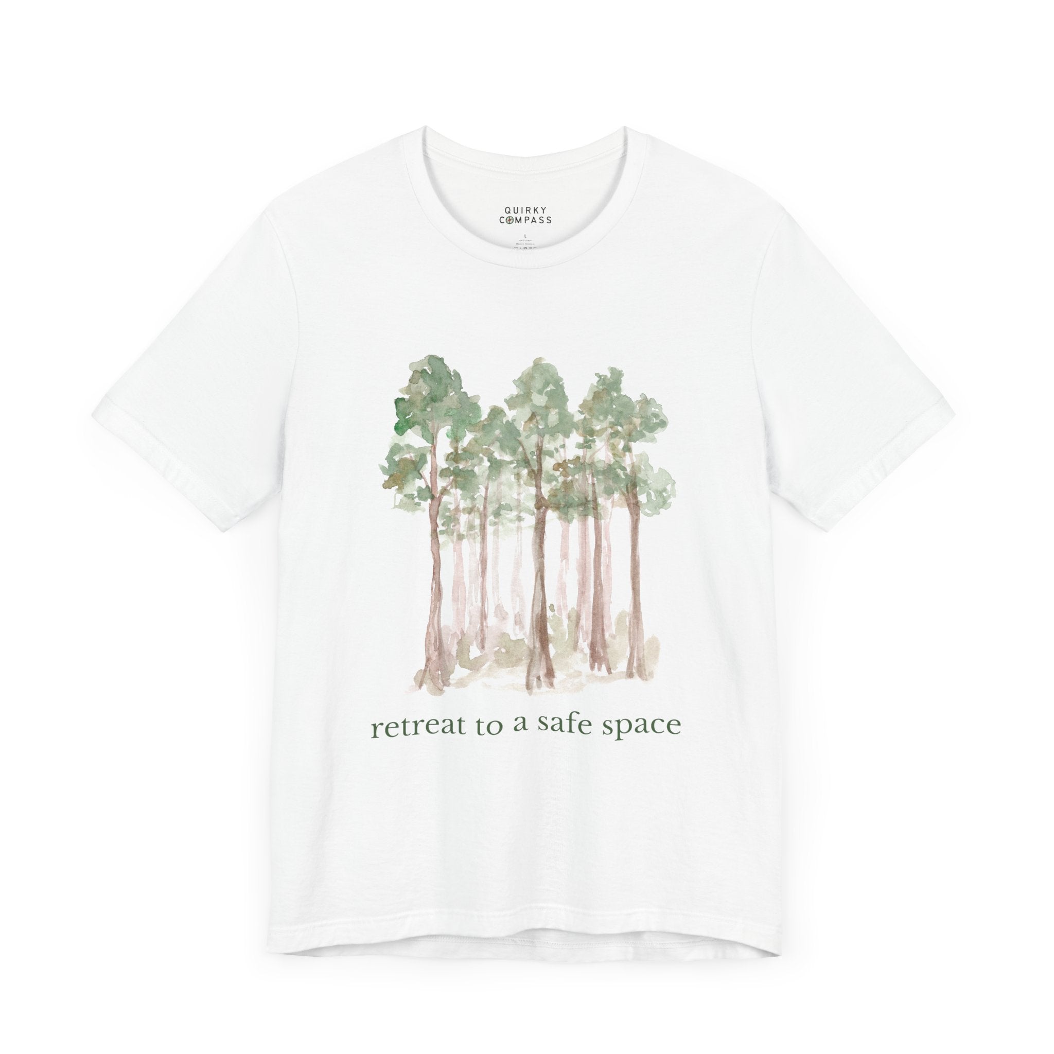 Retreat To A Safe Space Unisex Tee