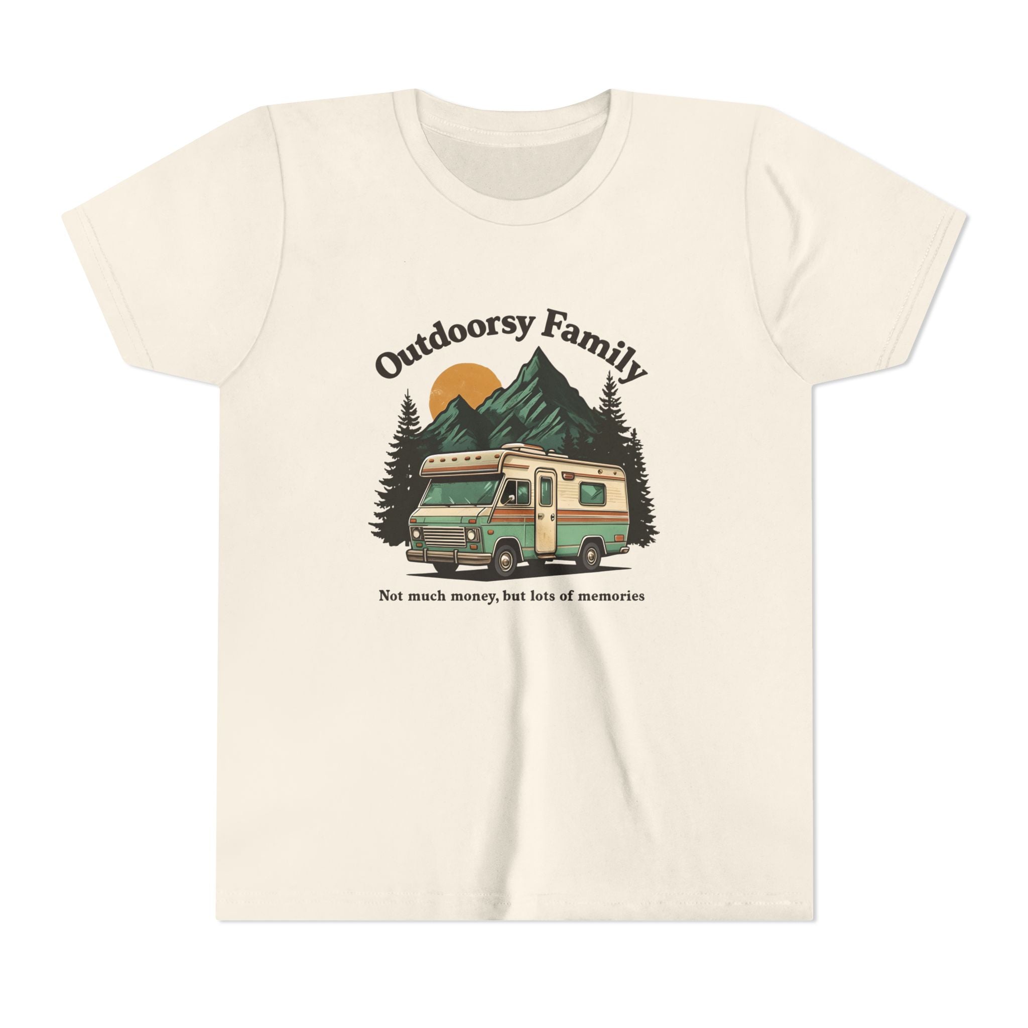 Outdoorsy Family Youth Tee