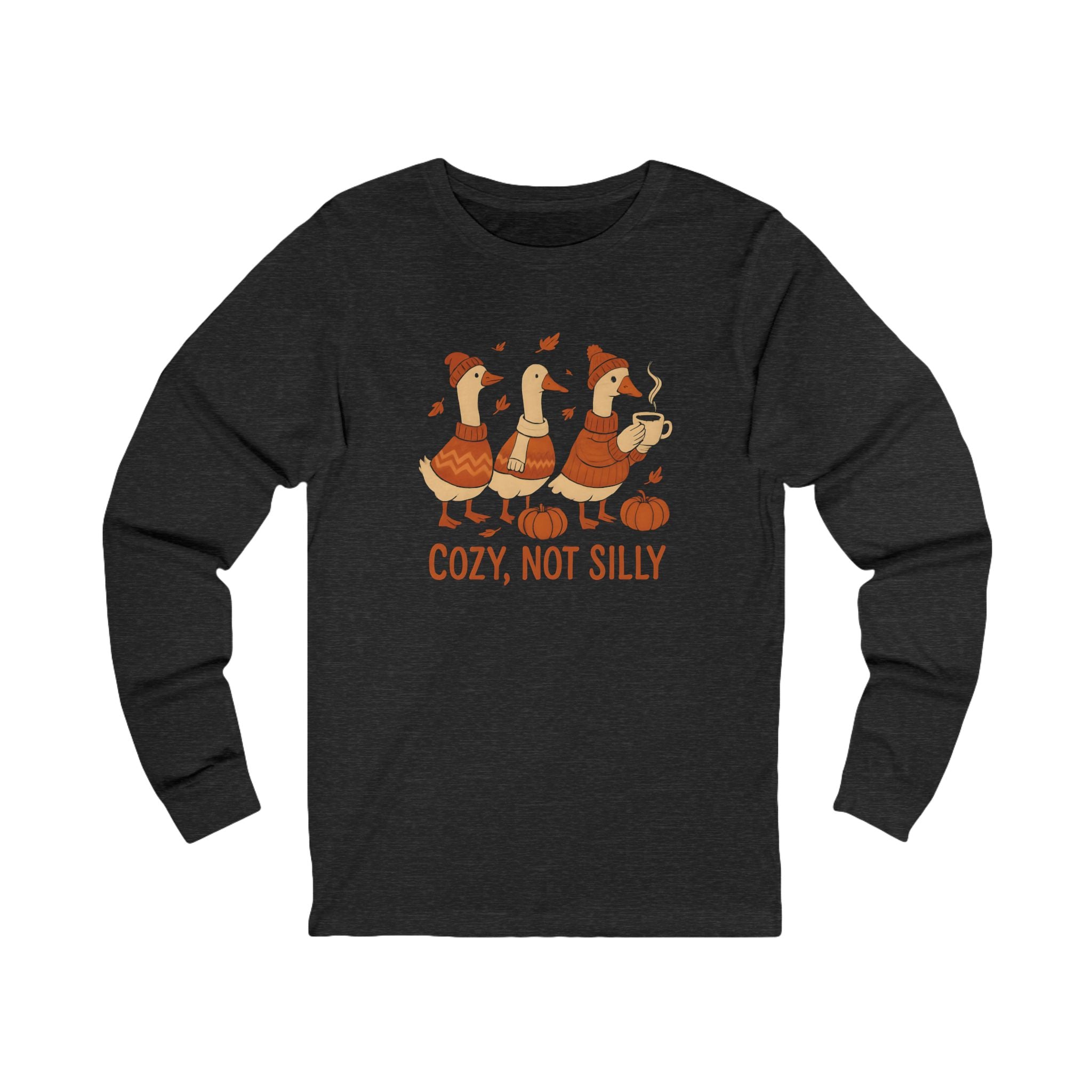 Cozy Goose Long Sleeve Unisex Tee