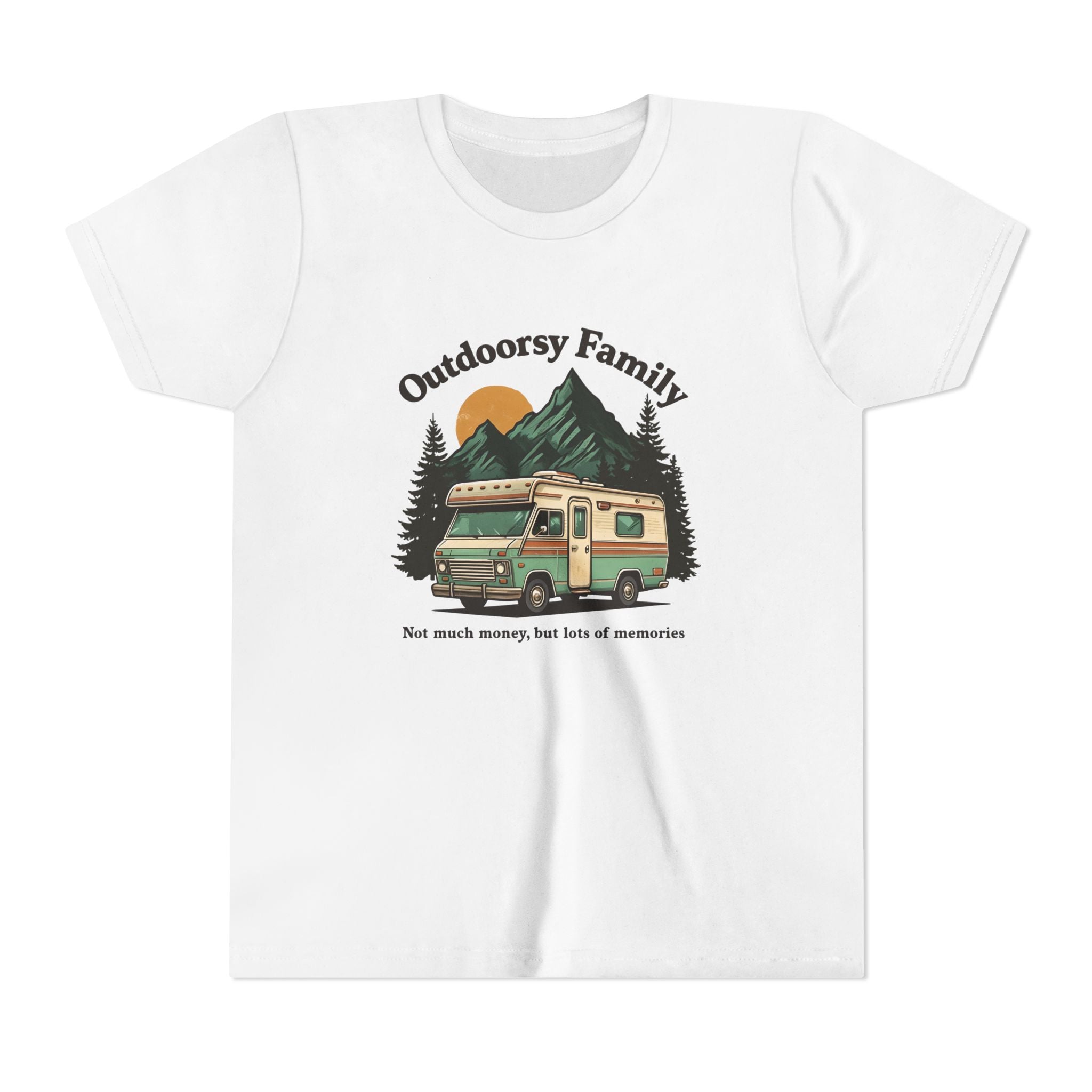Outdoorsy Family Youth Tee