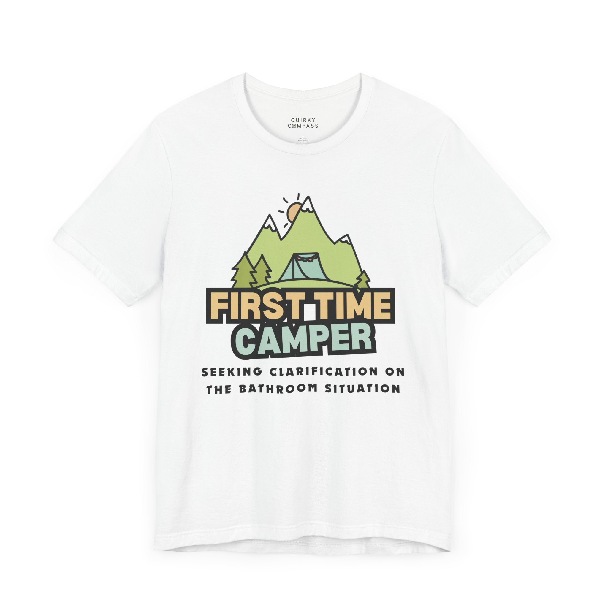 First Time Camper Unisex Tee