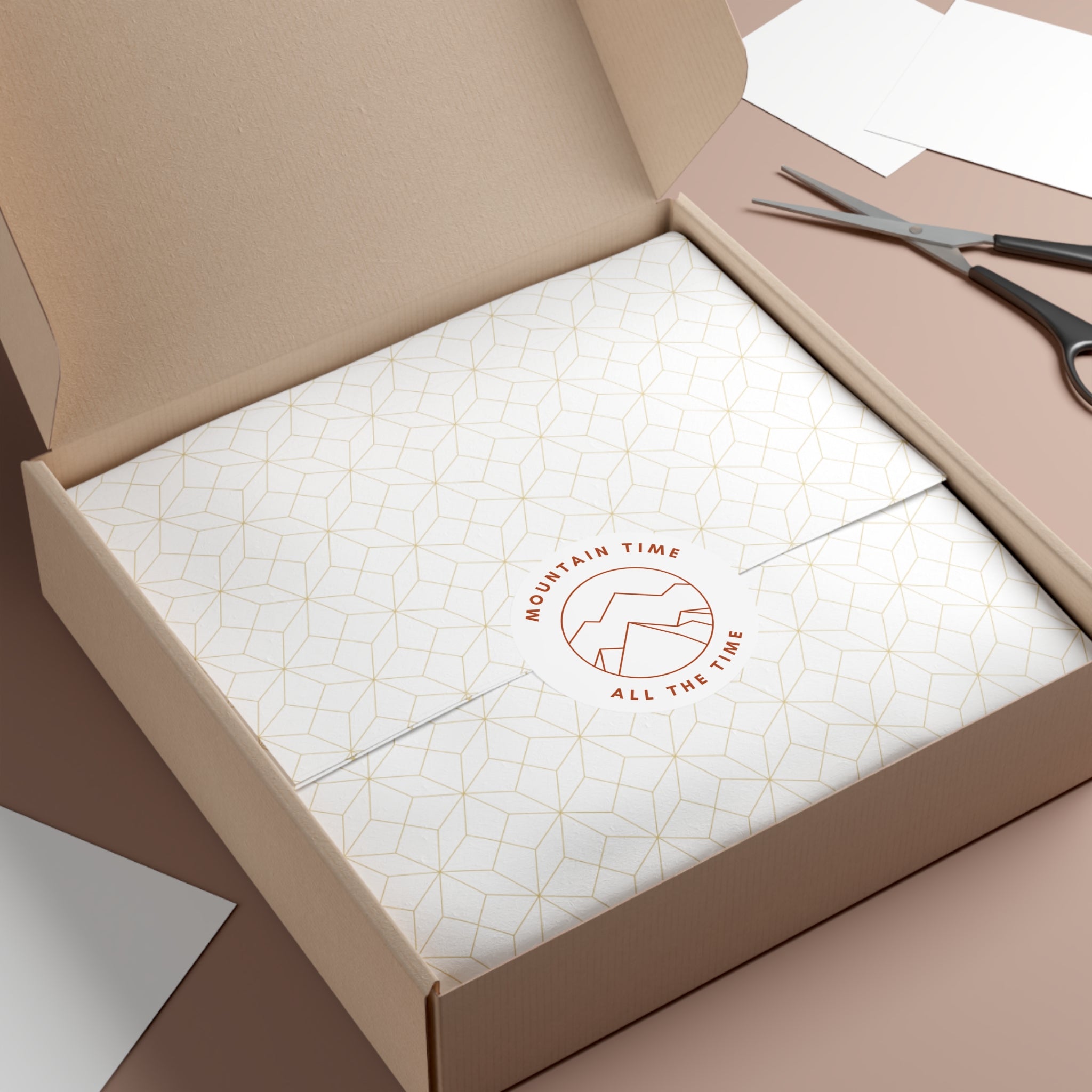 Mountain Time Vinyl Sticker – Elevate Your Adventure