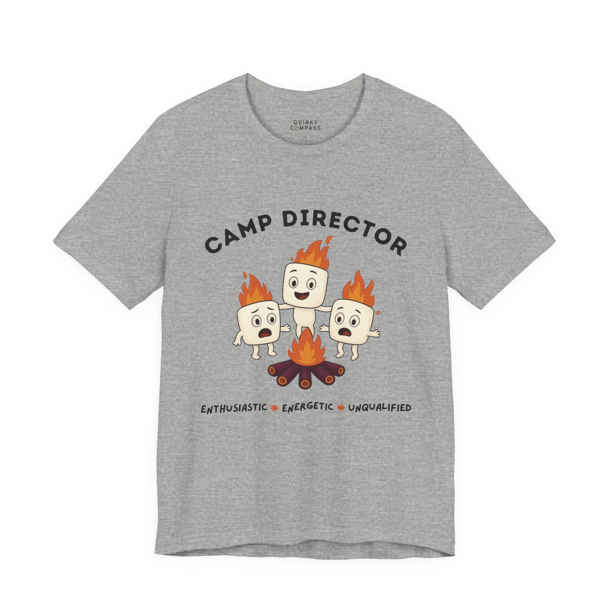 Unqualified Camp Director Unisex Short Sleeve T-Shirt
