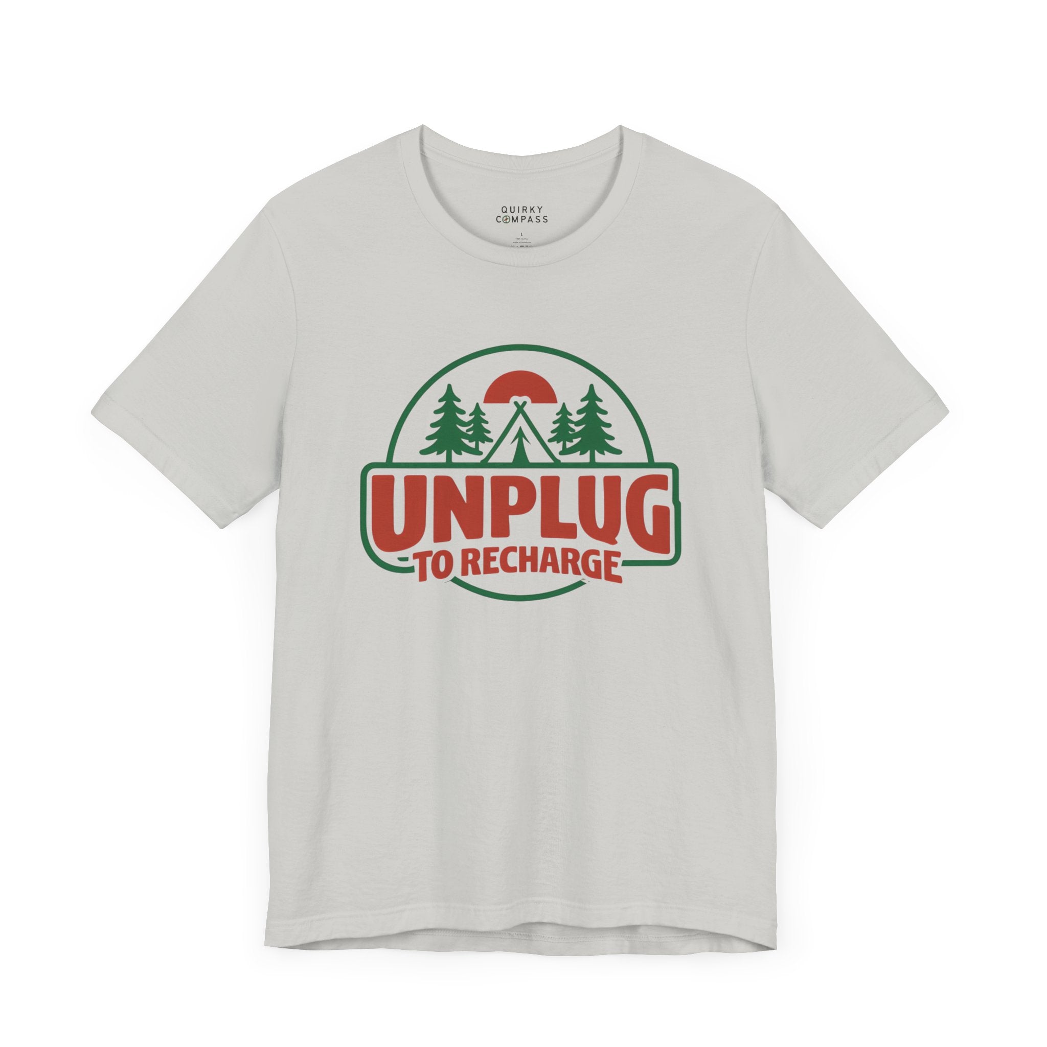 Unplug to Recharge Unisex Tee