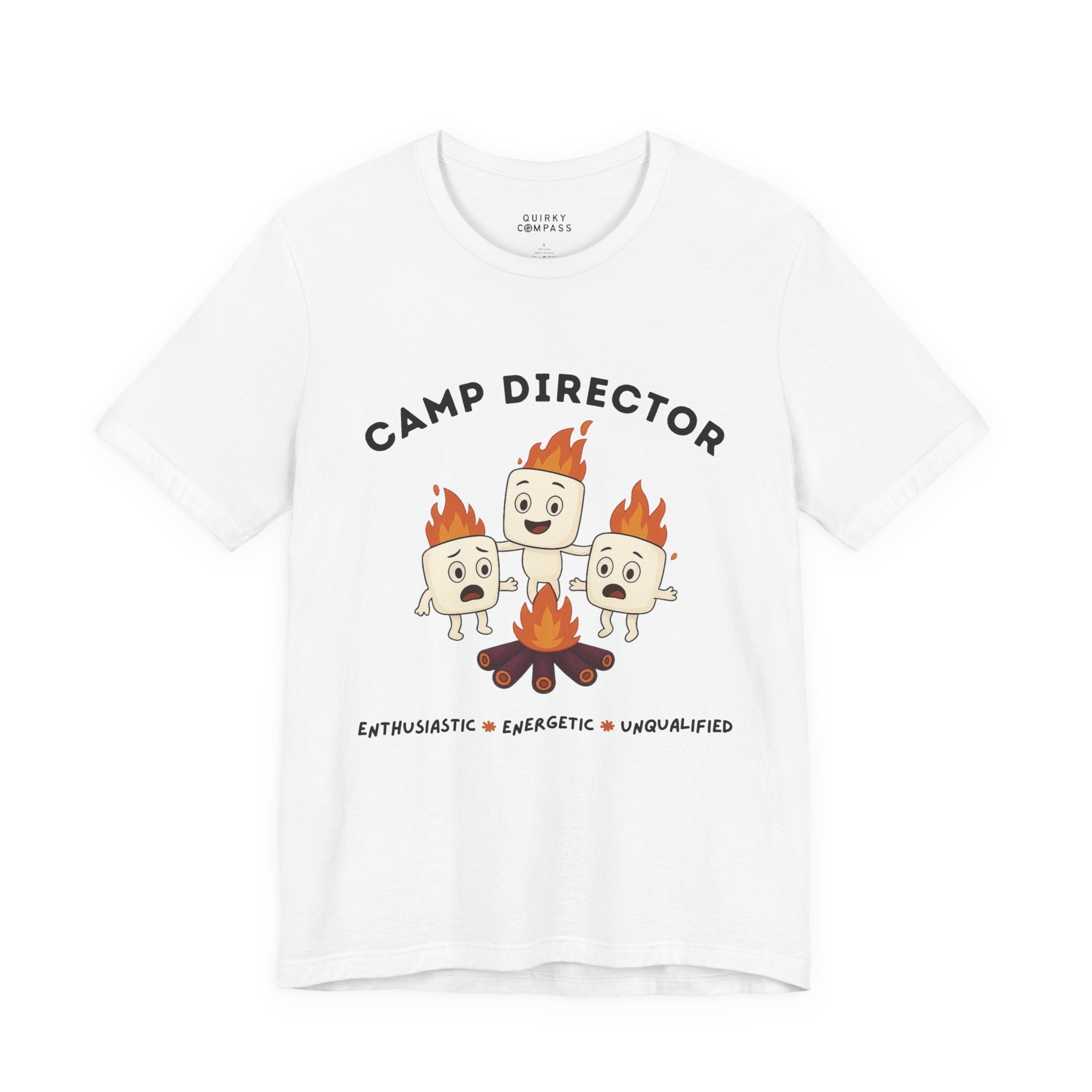 Unqualified Camp Director Unisex Short Sleeve T-Shirt