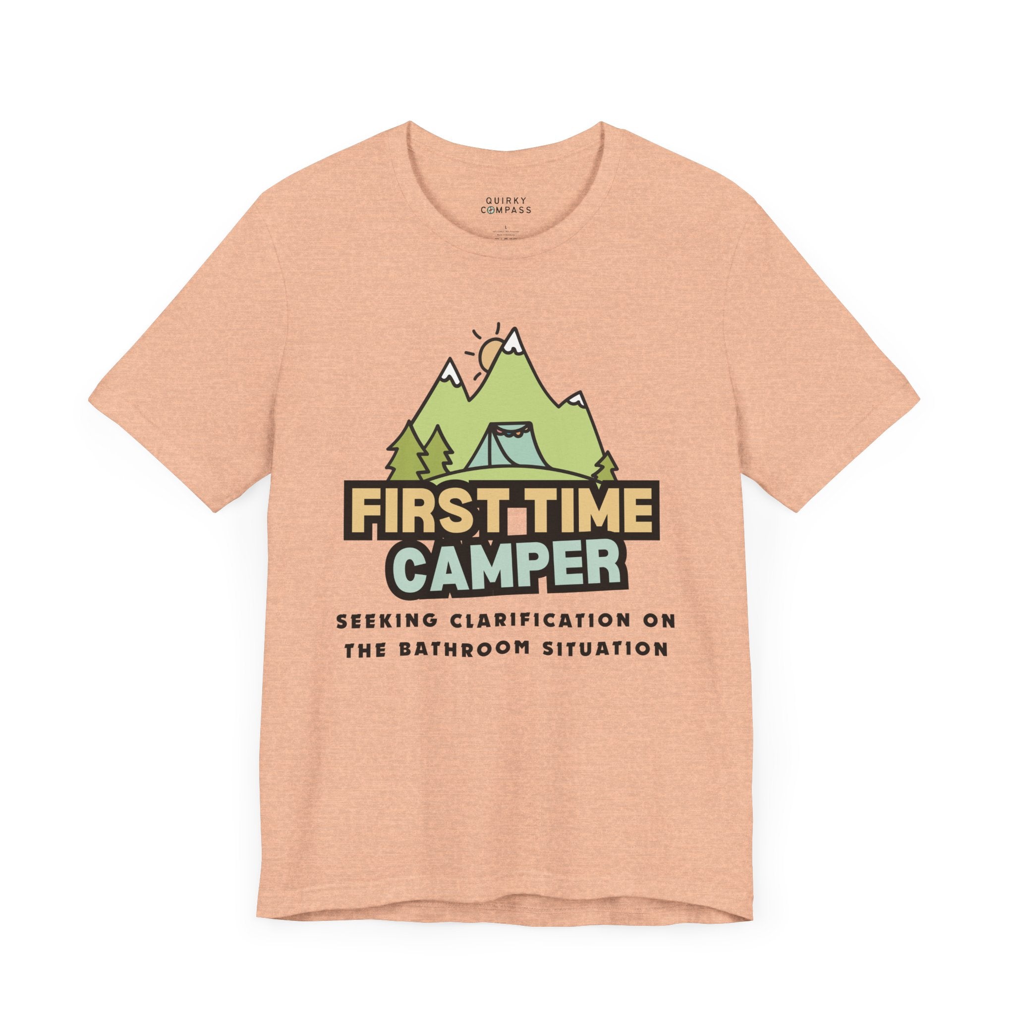 First Time Camper Unisex Tee