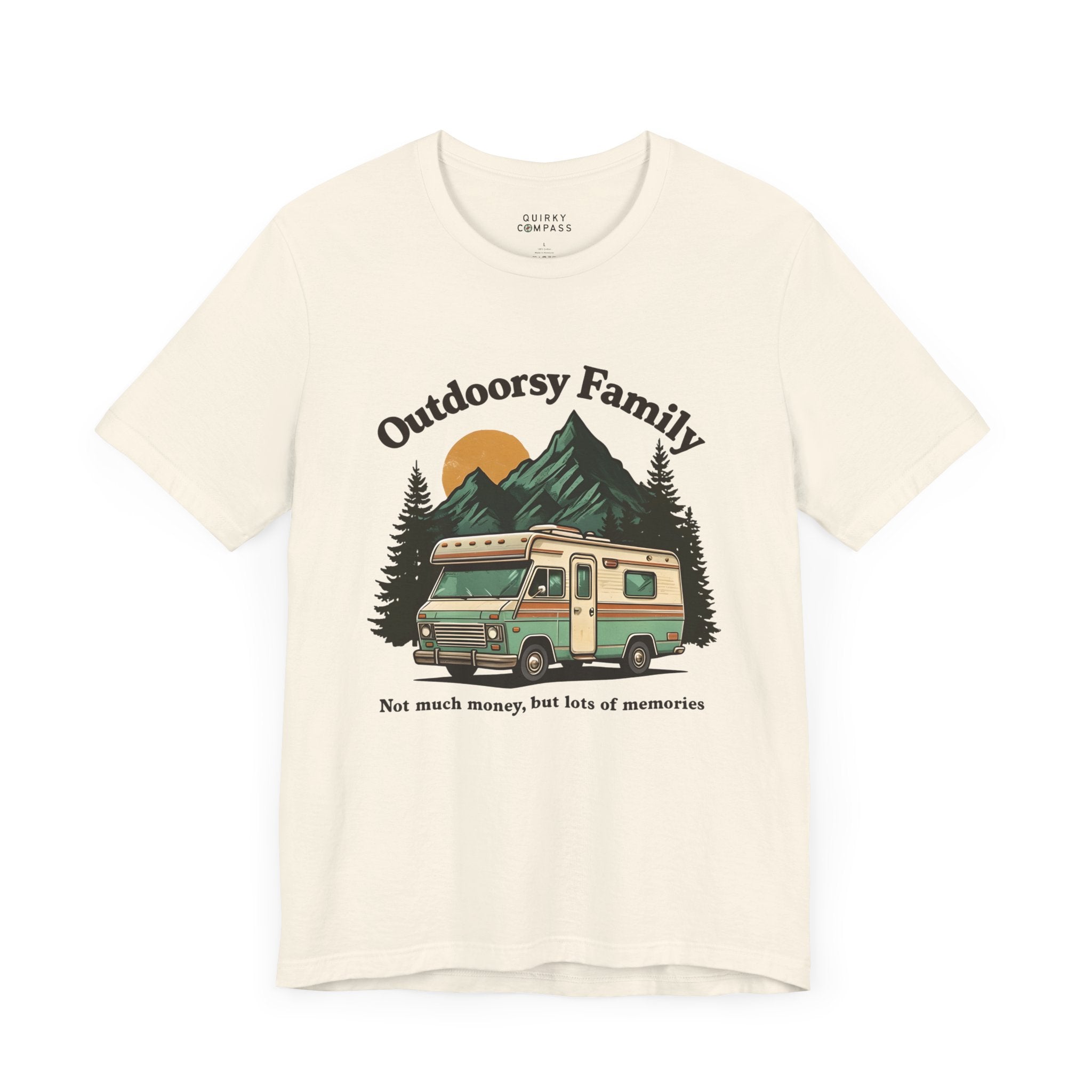 Outdoorsy Family Unisex Tee