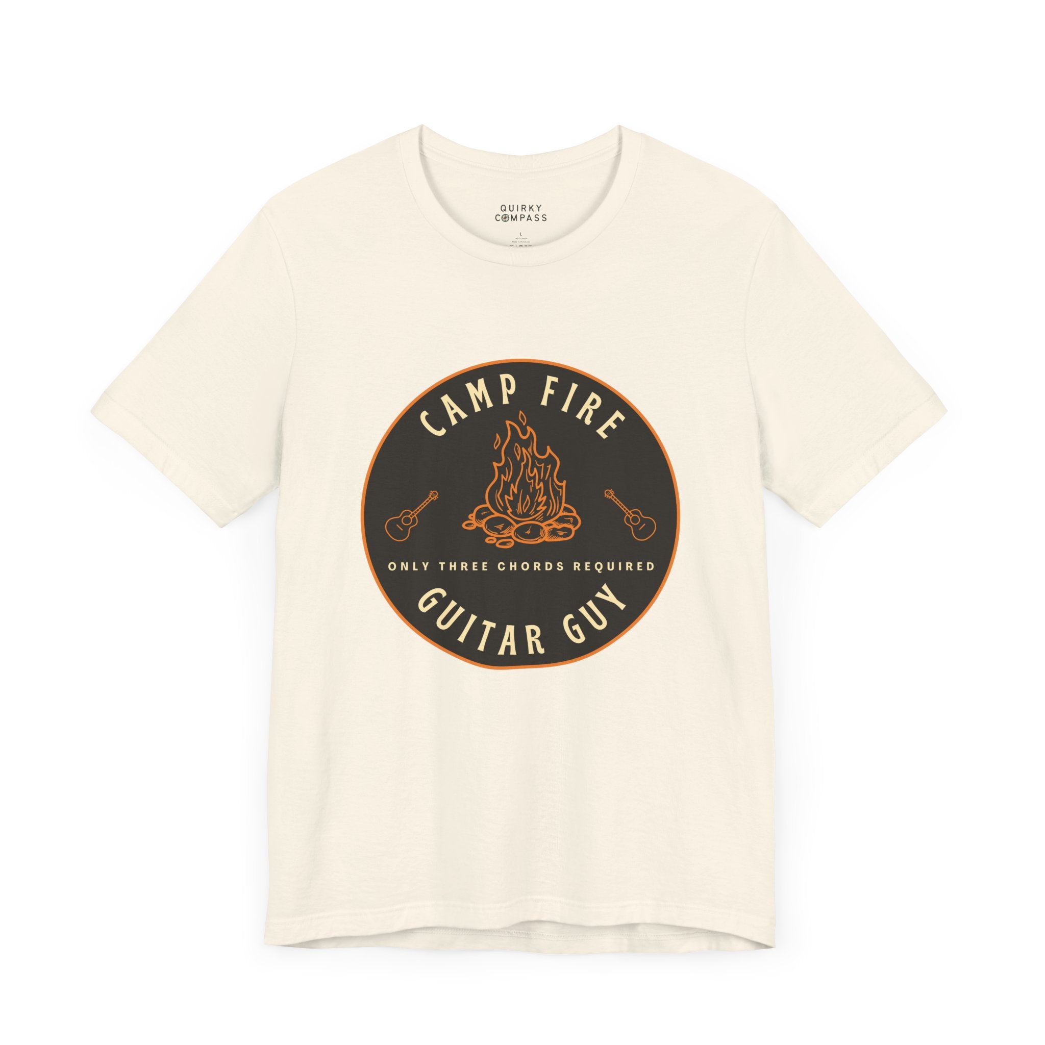 Campfire Guitar Guy Tee