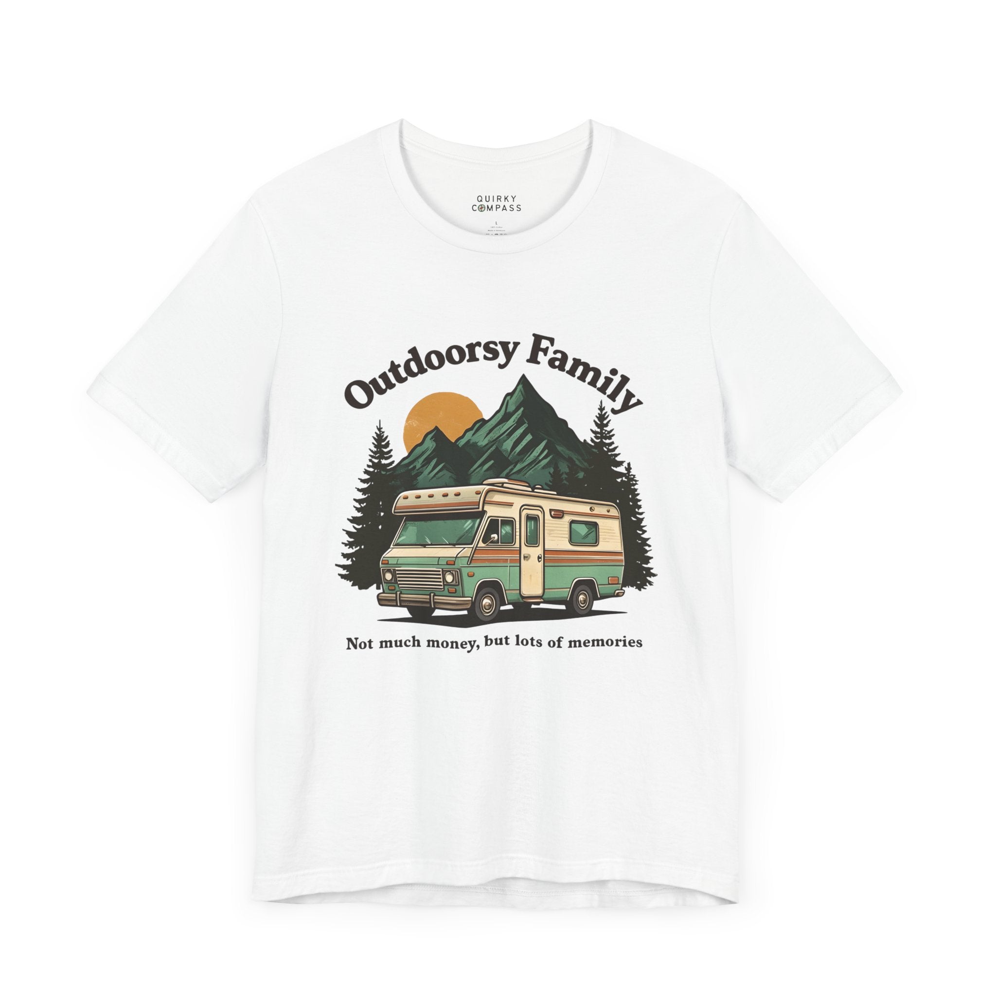 Outdoorsy Family Unisex Tee