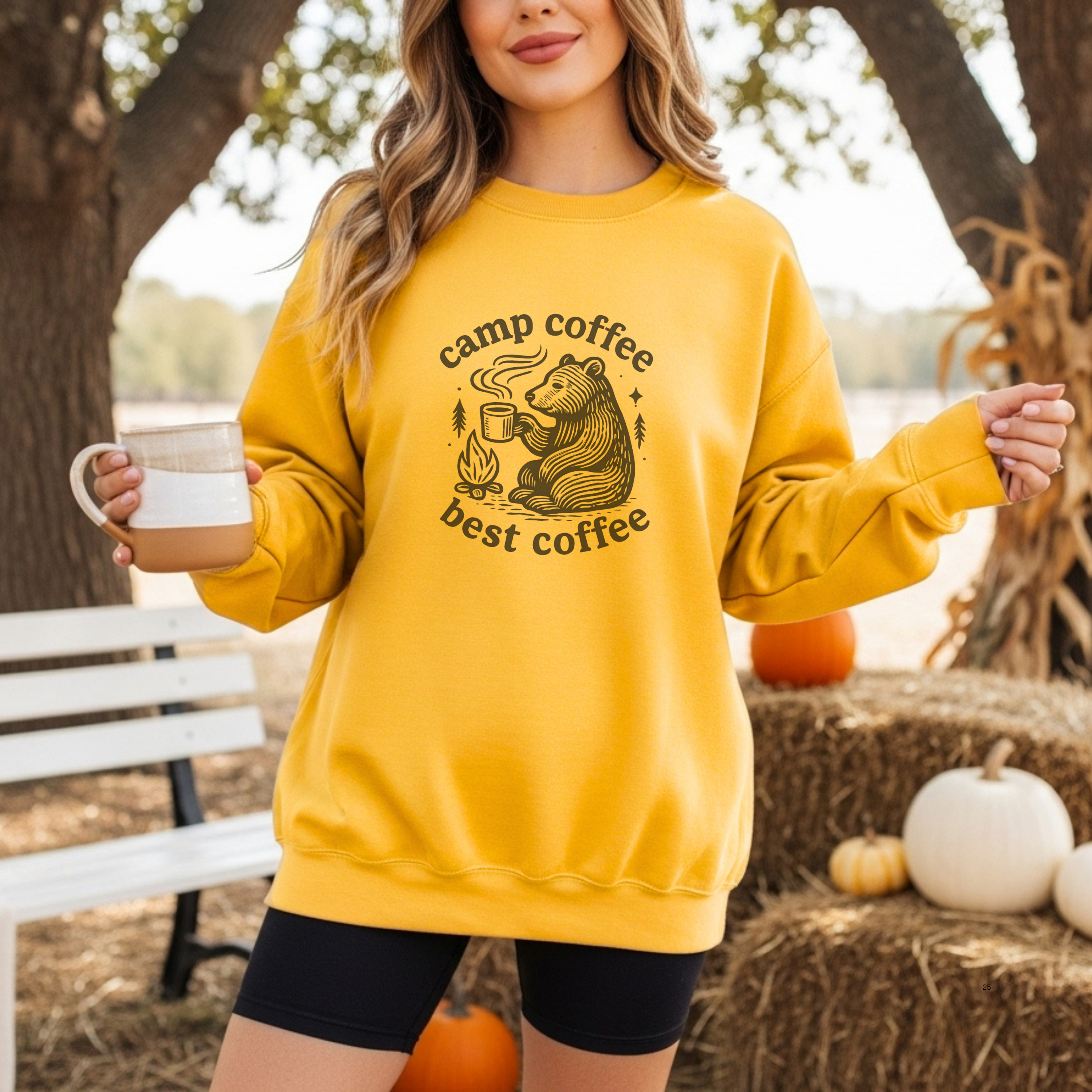 Camp Coffee Unisex Sweatshirt