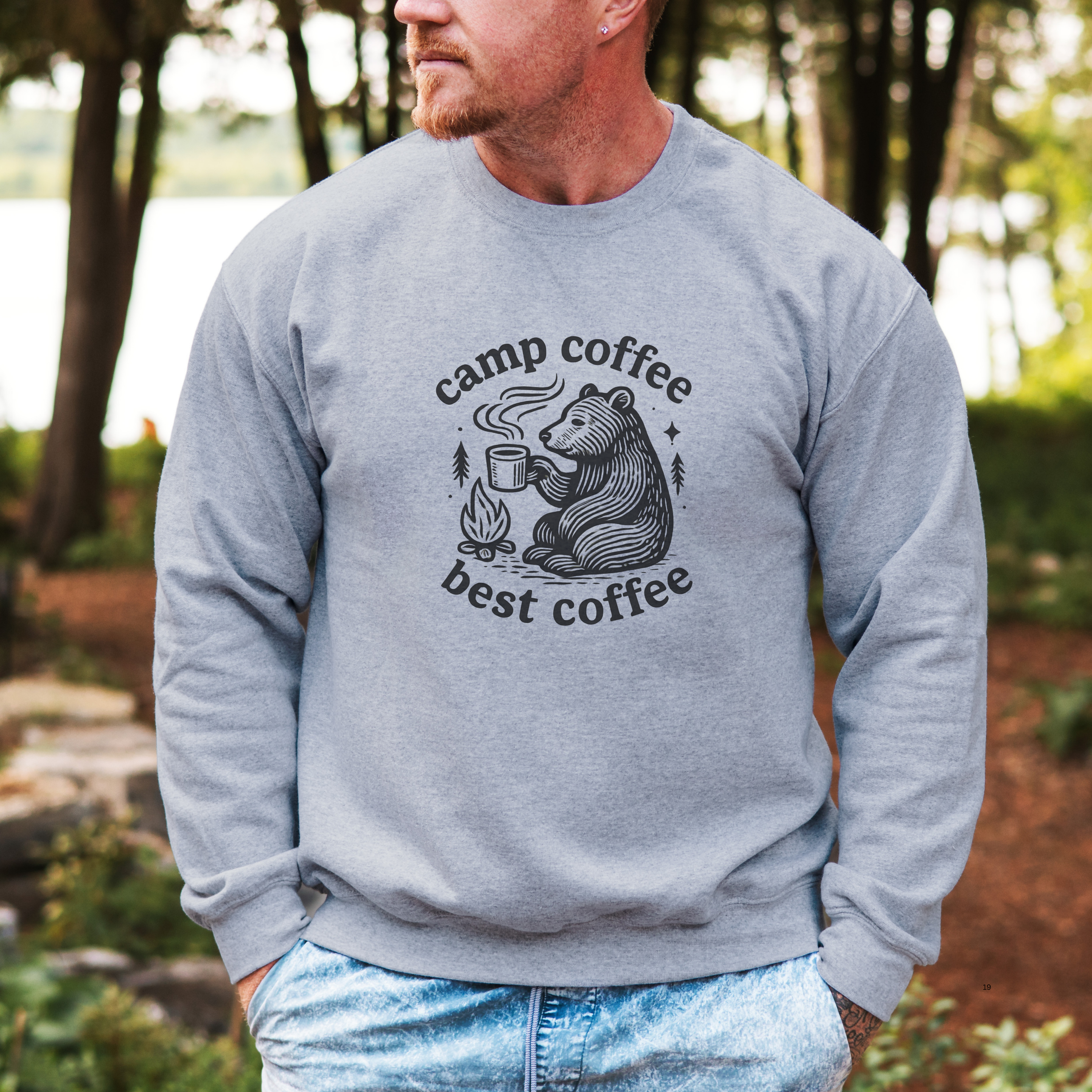 Camp Coffee Unisex Sweatshirt
