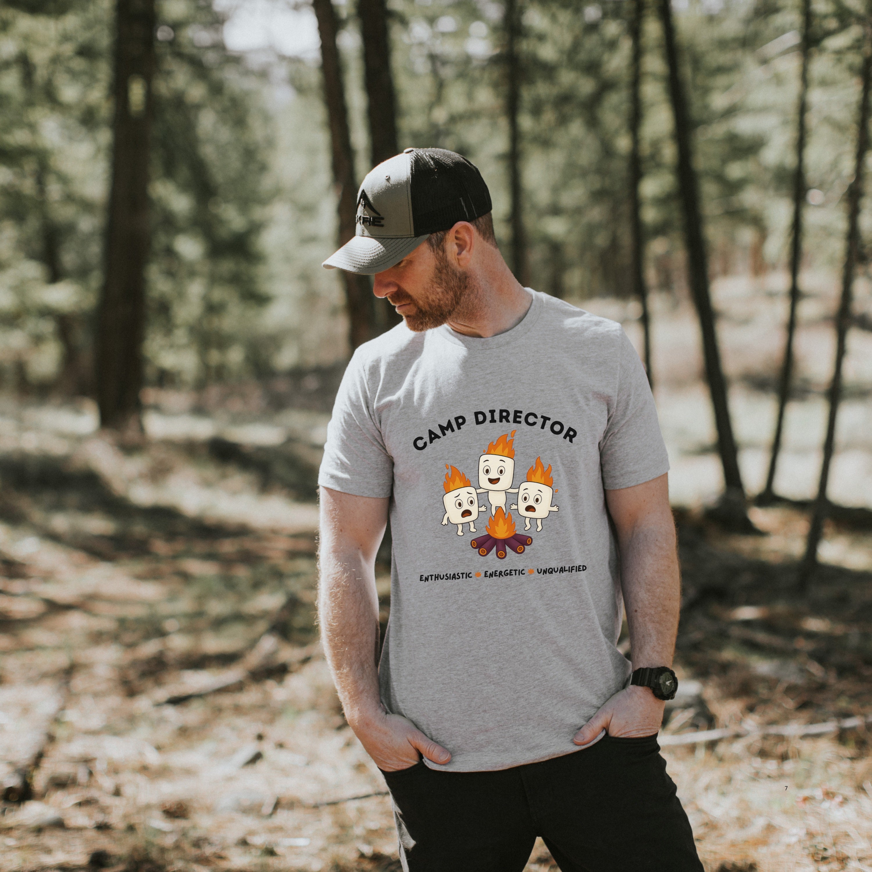 Unqualified Camp Director Unisex Short Sleeve T-Shirt