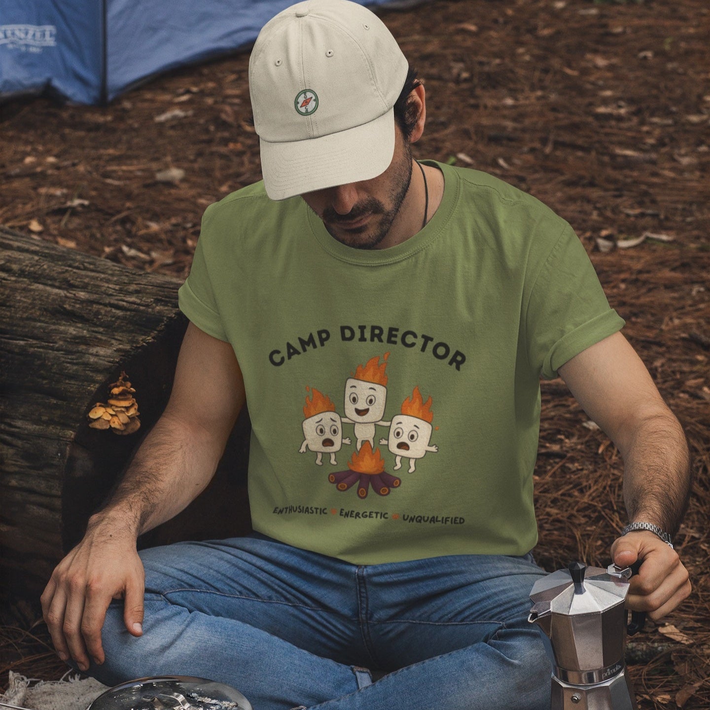 Unqualified Camp Director Unisex Short Sleeve T-Shirt