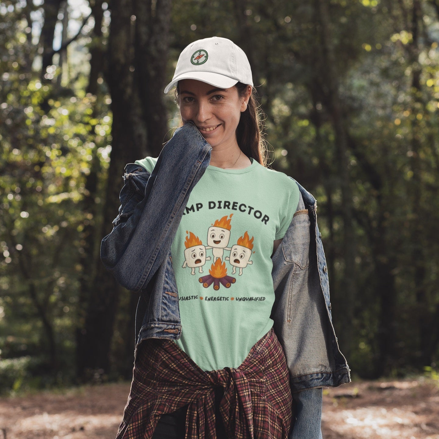 Unqualified Camp Director Unisex Short Sleeve T-Shirt