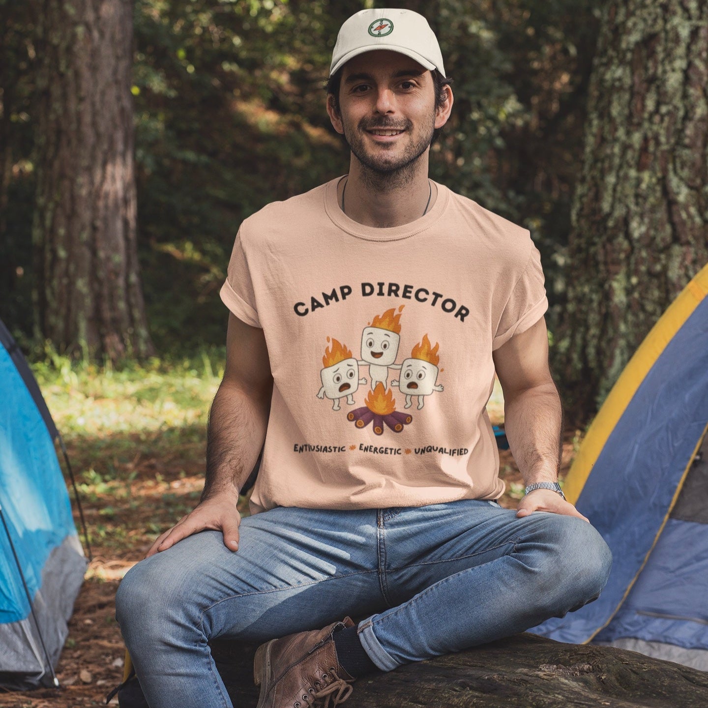 Unqualified Camp Director Unisex Short Sleeve T-Shirt