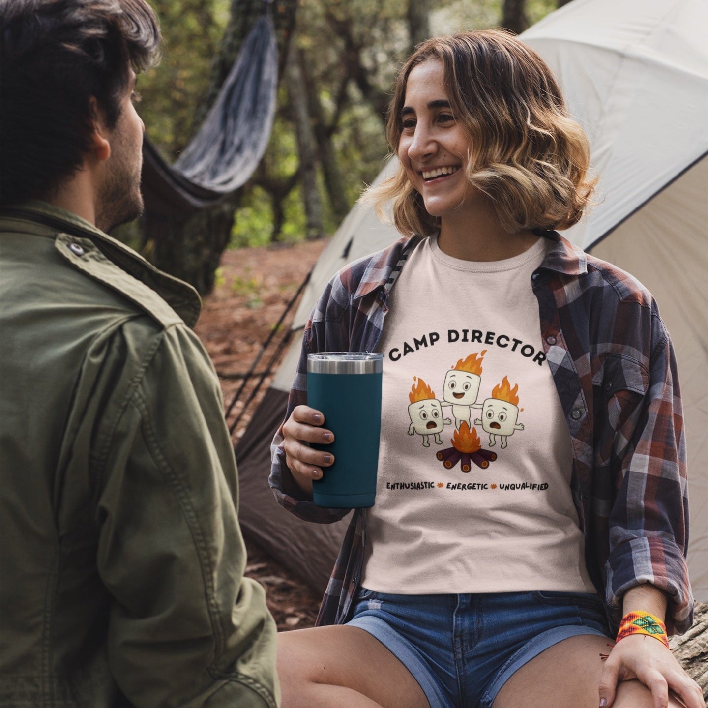 Unqualified Camp Director Unisex Short Sleeve T-Shirt