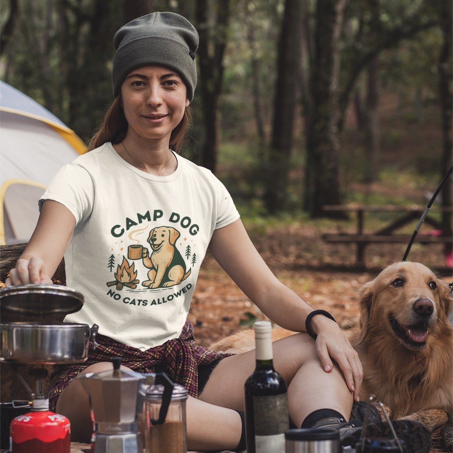 Camp Dog Unisex Tee