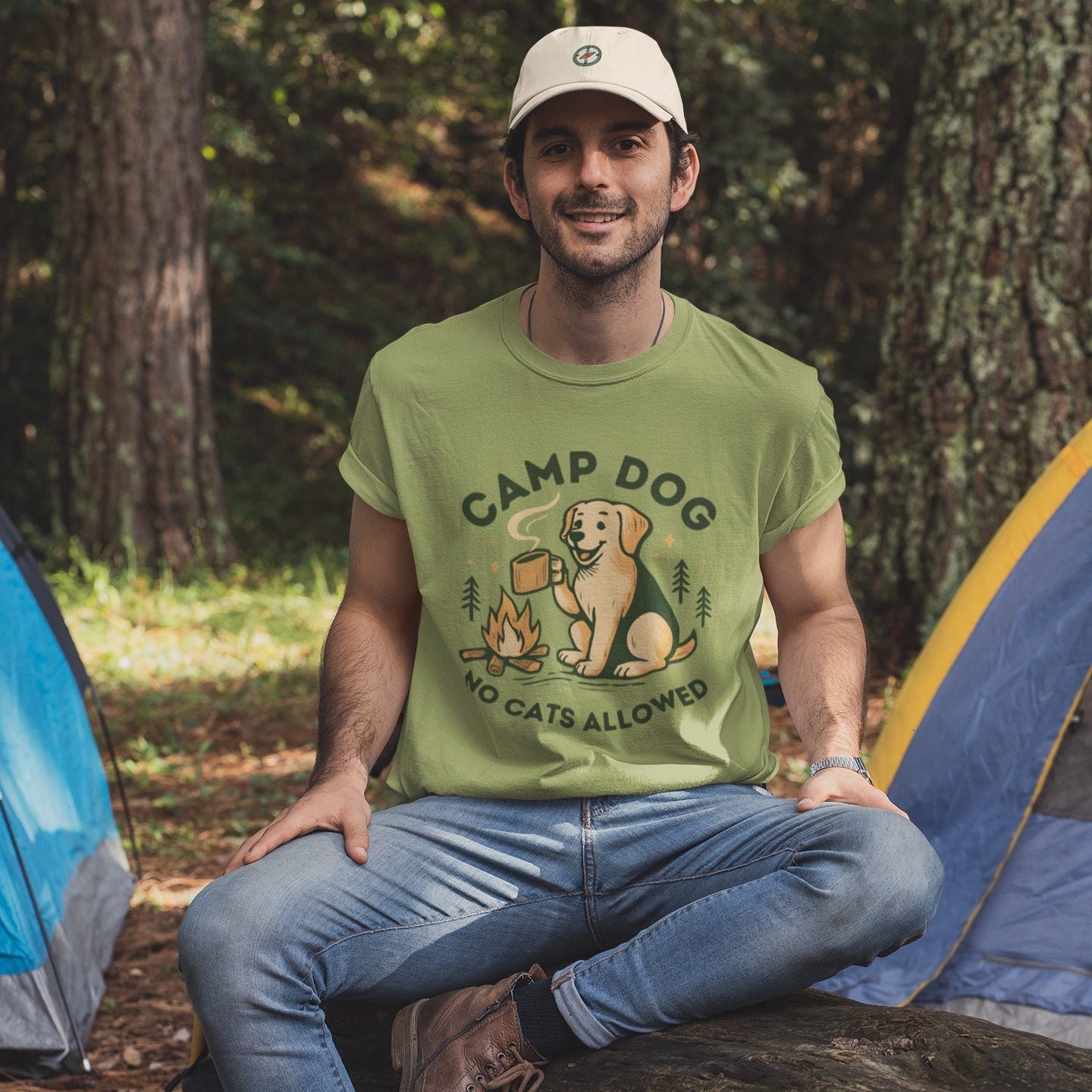 Camp Dog Unisex Tee