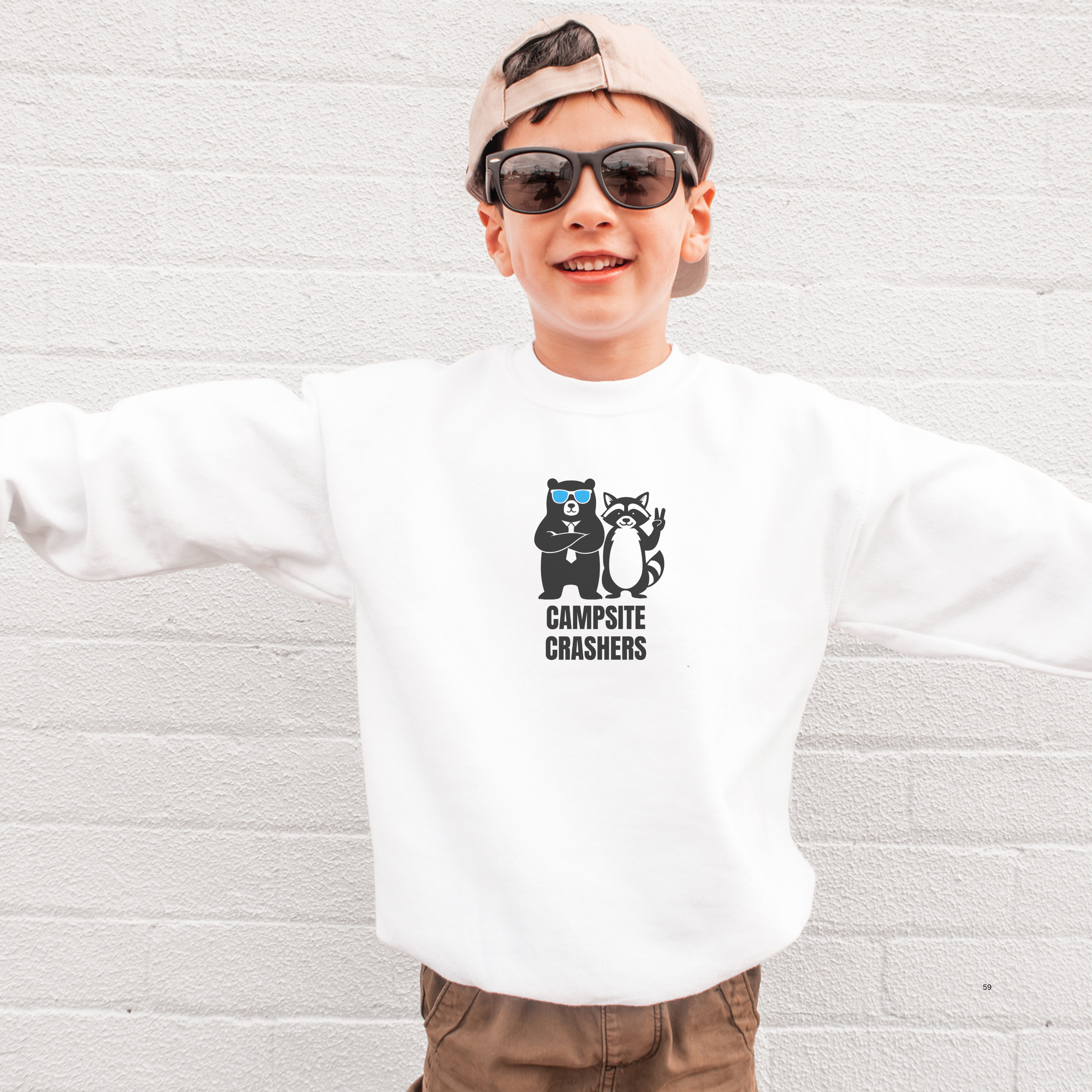 Campsite Crashers Youth Sweatshirt