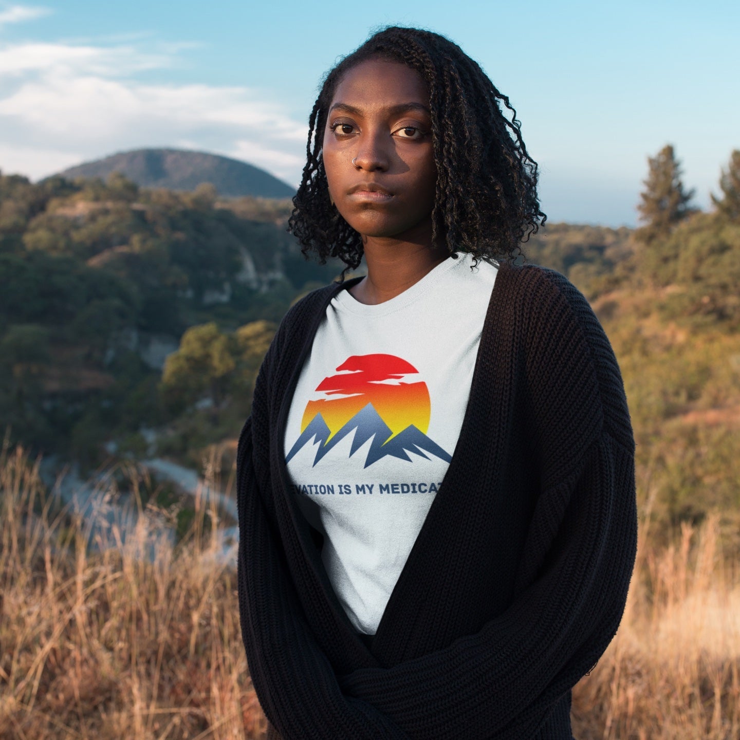 Elevation Is My Medication Unisex Tee