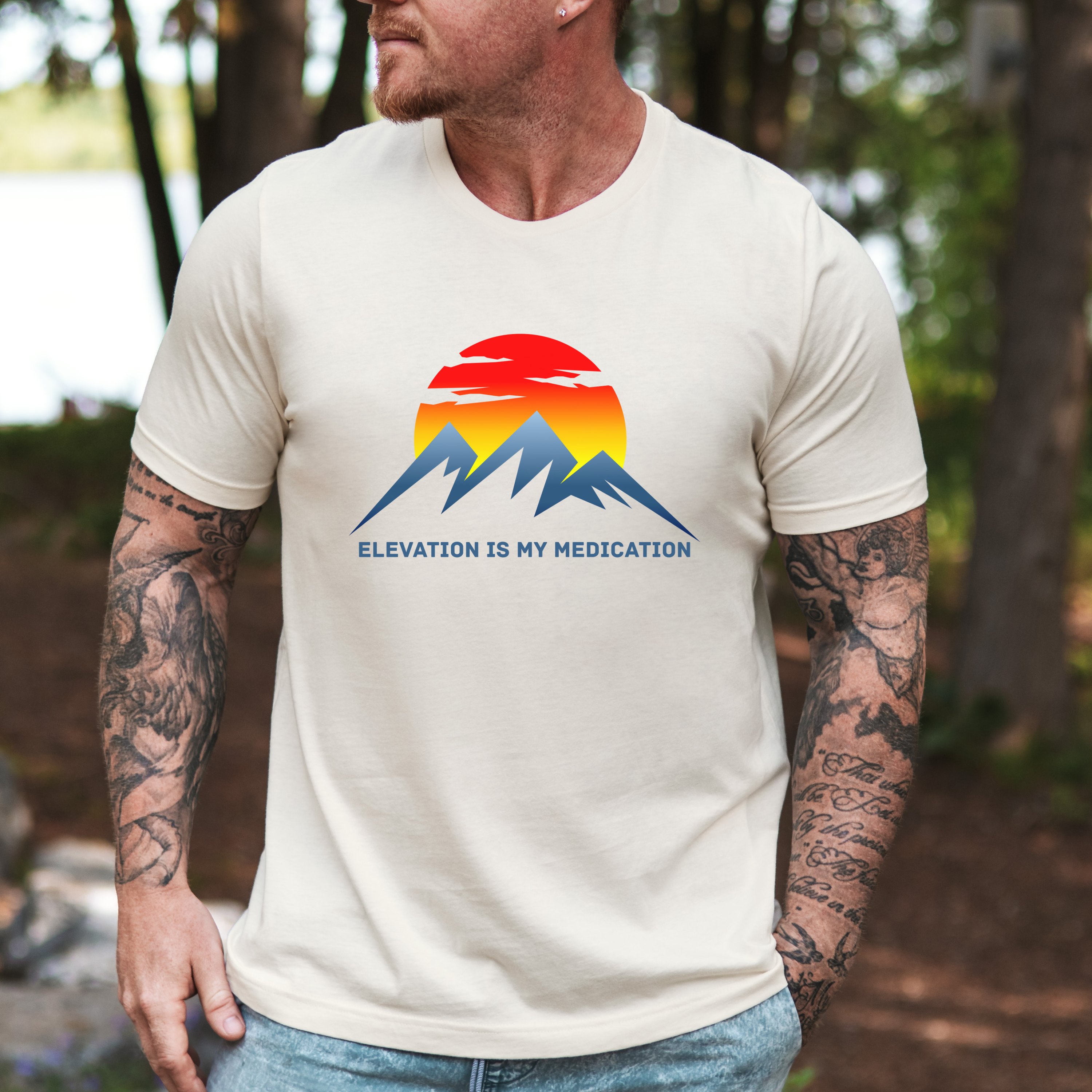 Elevation Is My Medication Unisex Tee