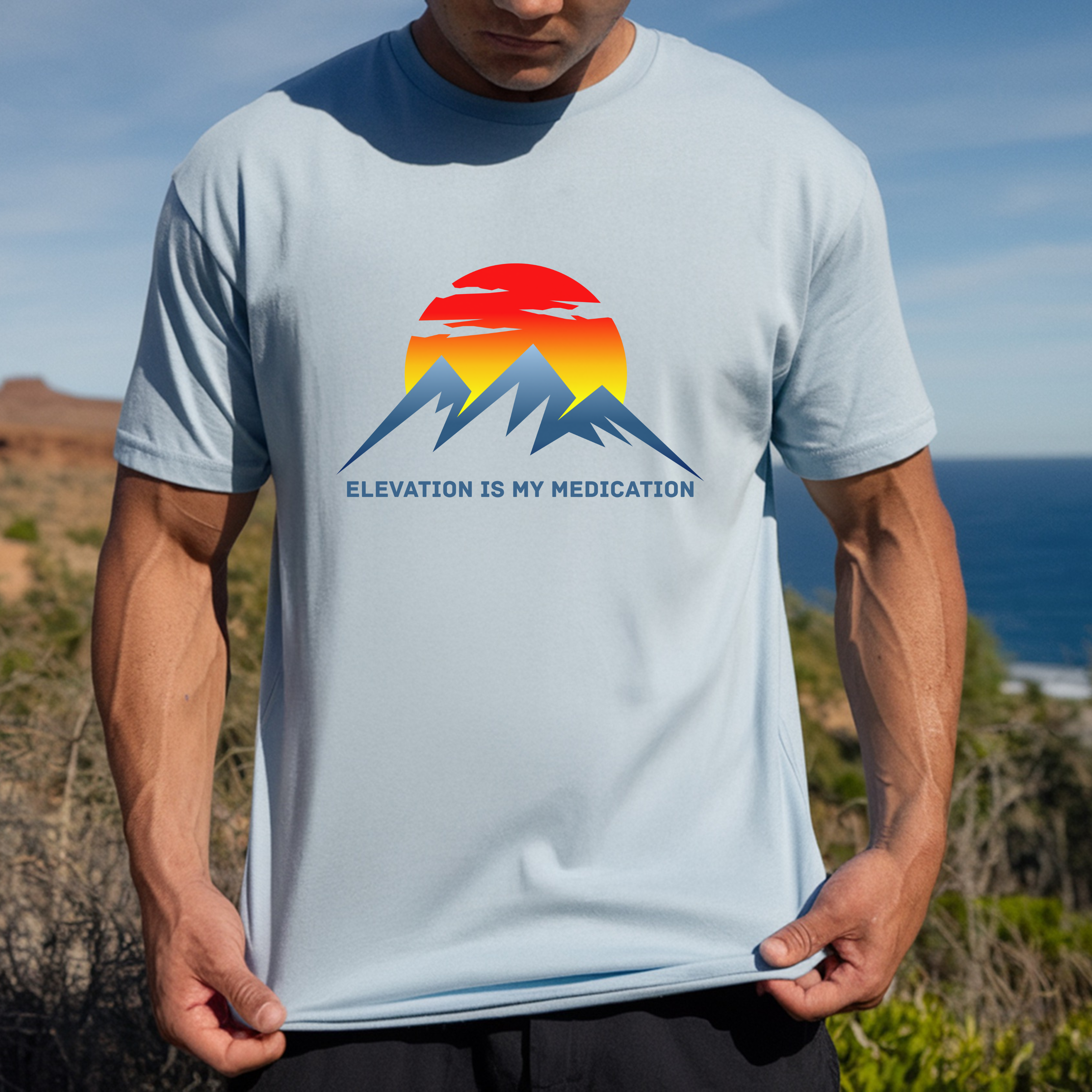 Elevation Is My Medication Unisex Tee
