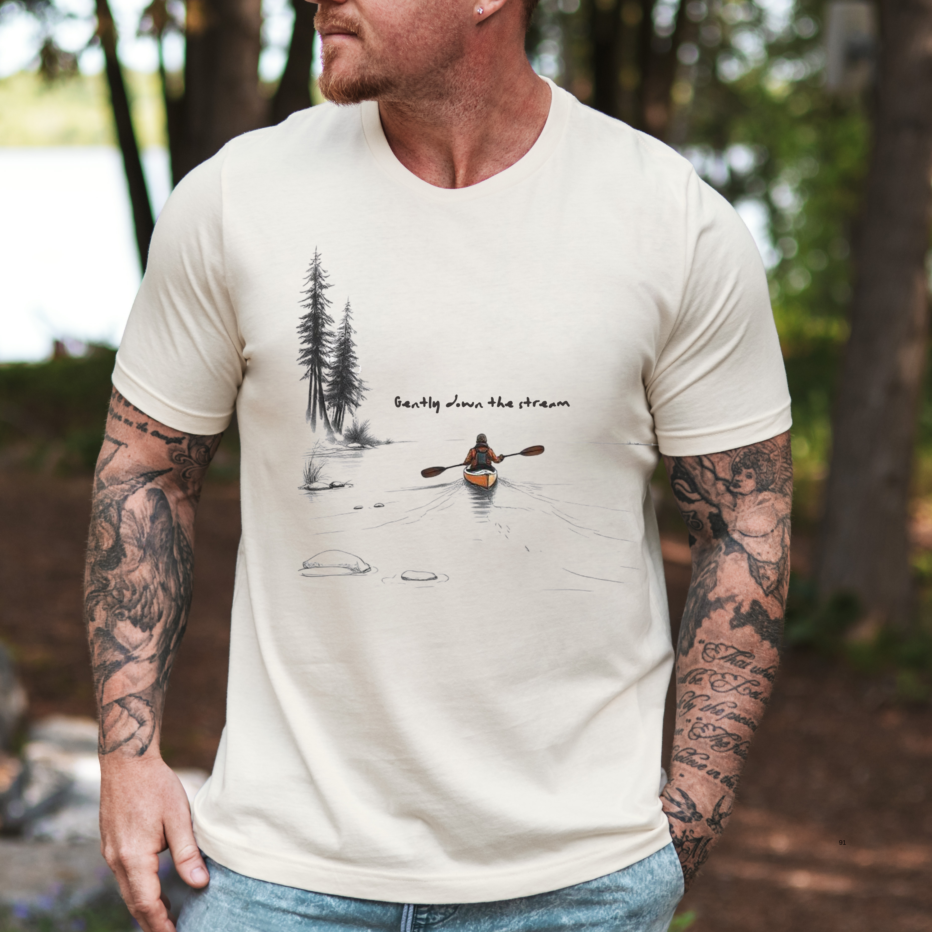 Gently Down the Stream Unisex Tee