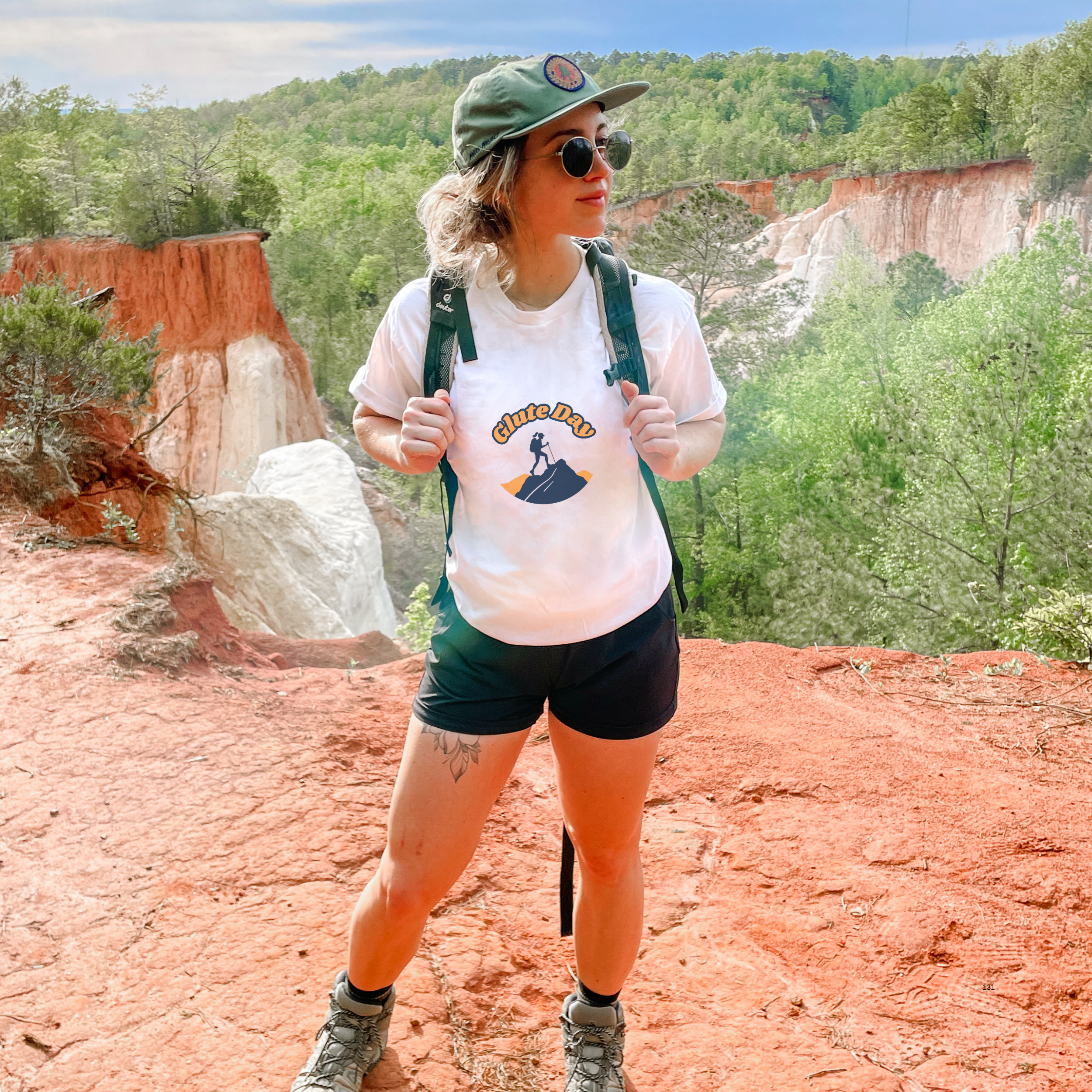 Glute Day Women's Hiking Tee