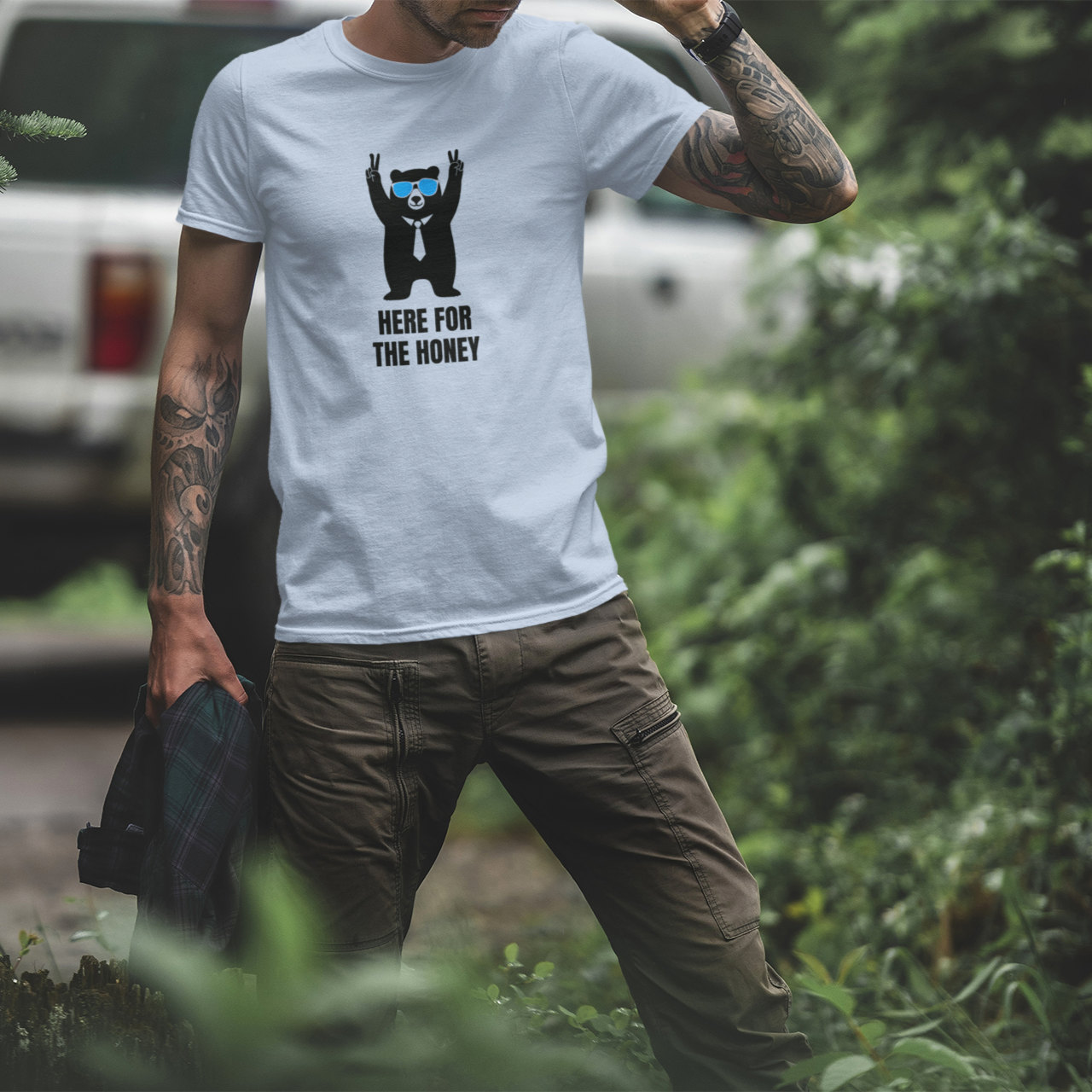 Here for the Honey Unisex Tee