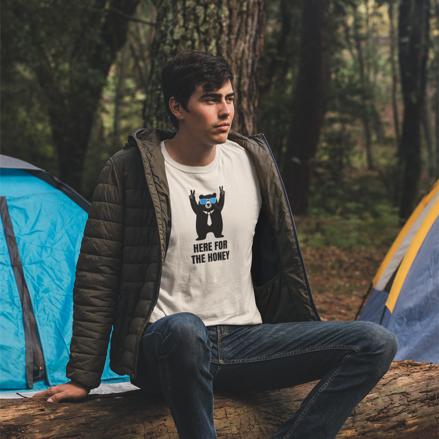 Here for the Honey Unisex Tee