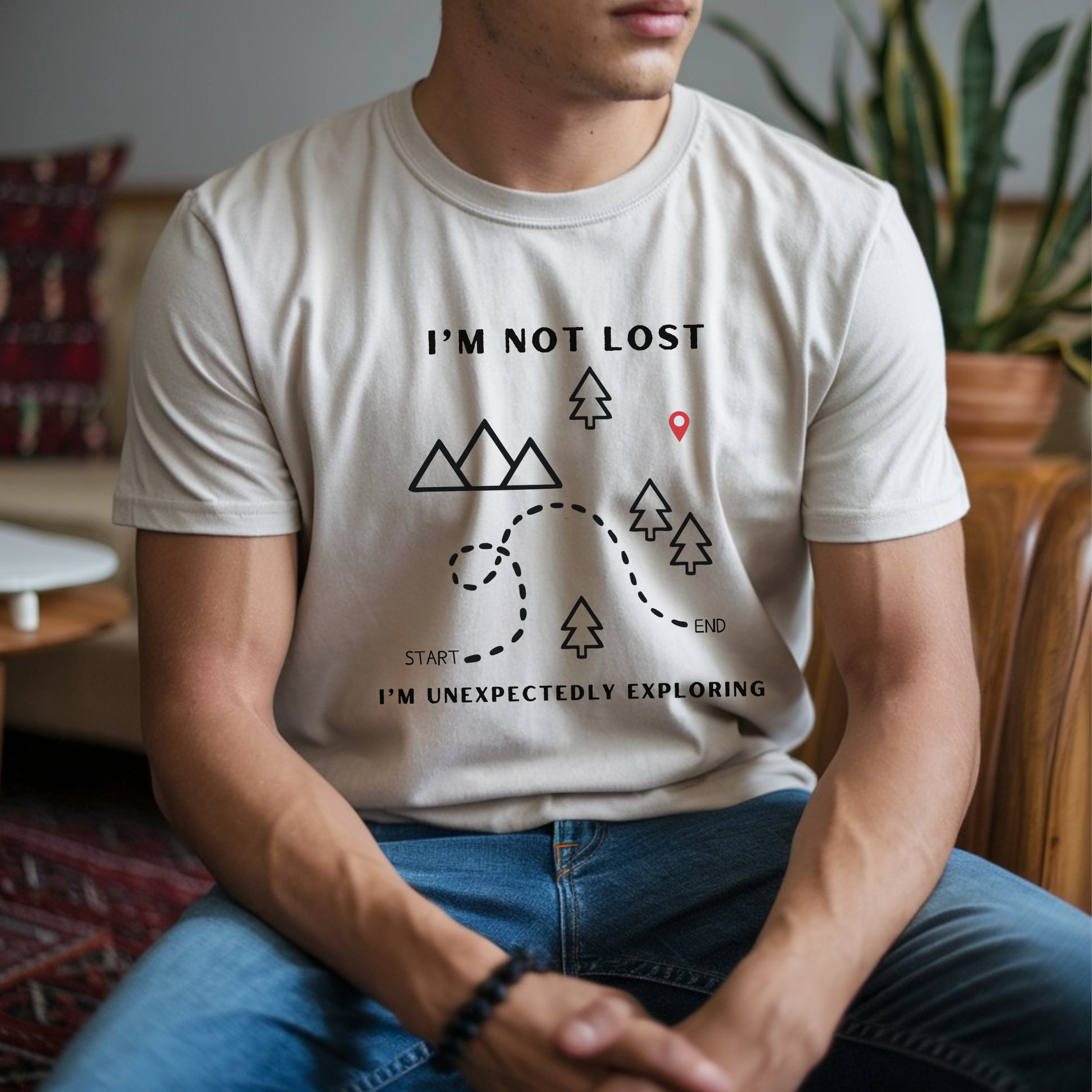 Unexpectedly Exploring Unisex Tee