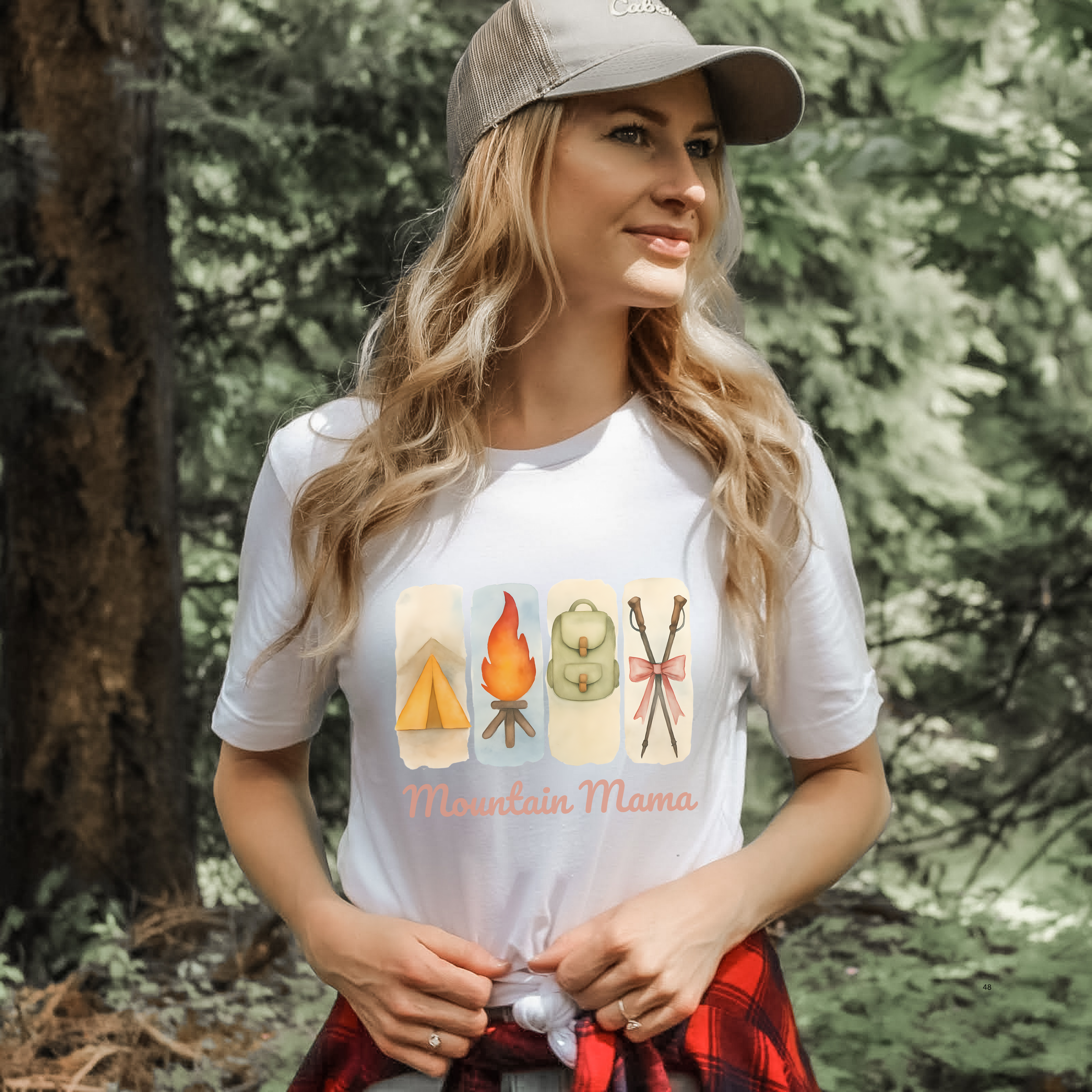 Mountain Mama Coquette Tee