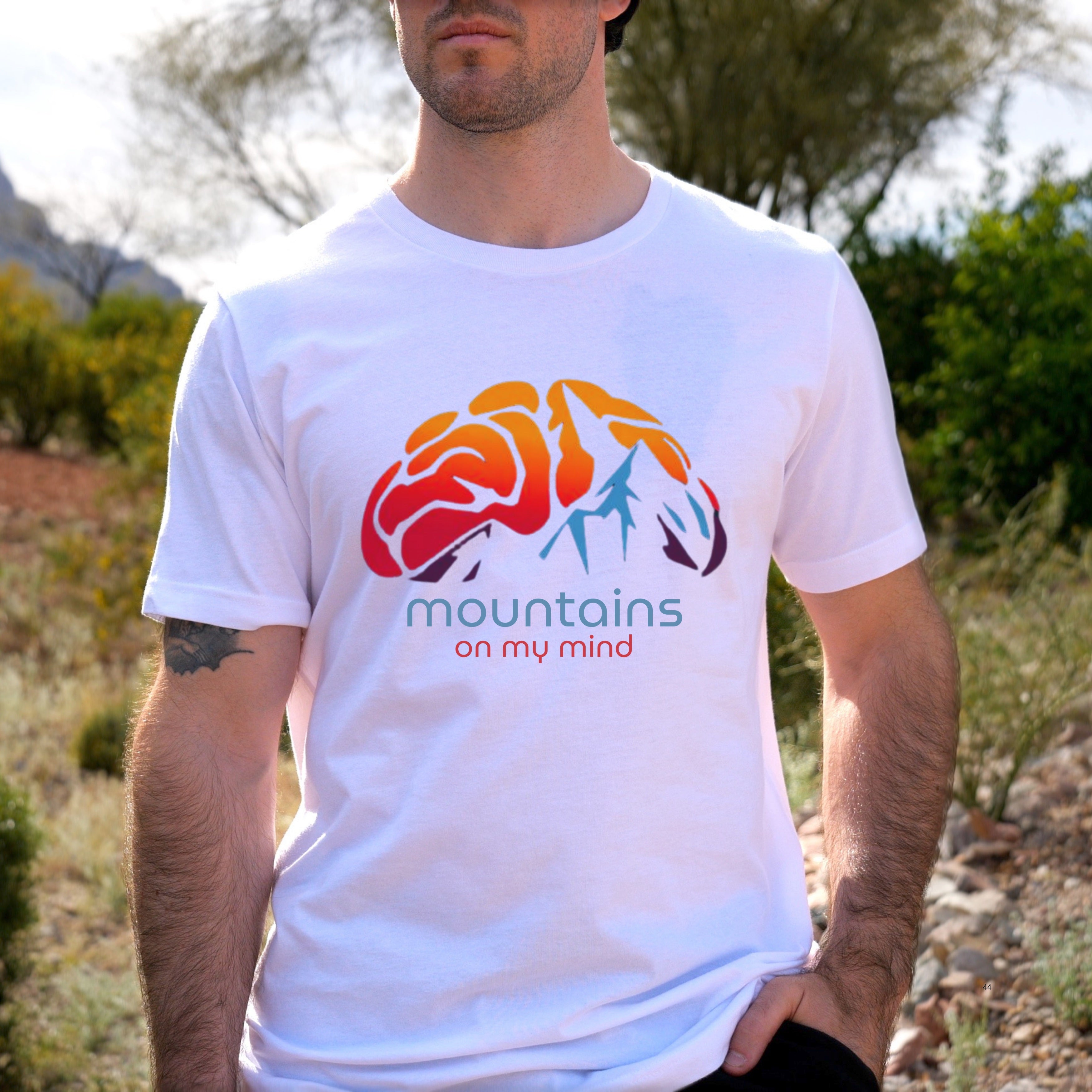 Mountains on My Mind Unisex Tee