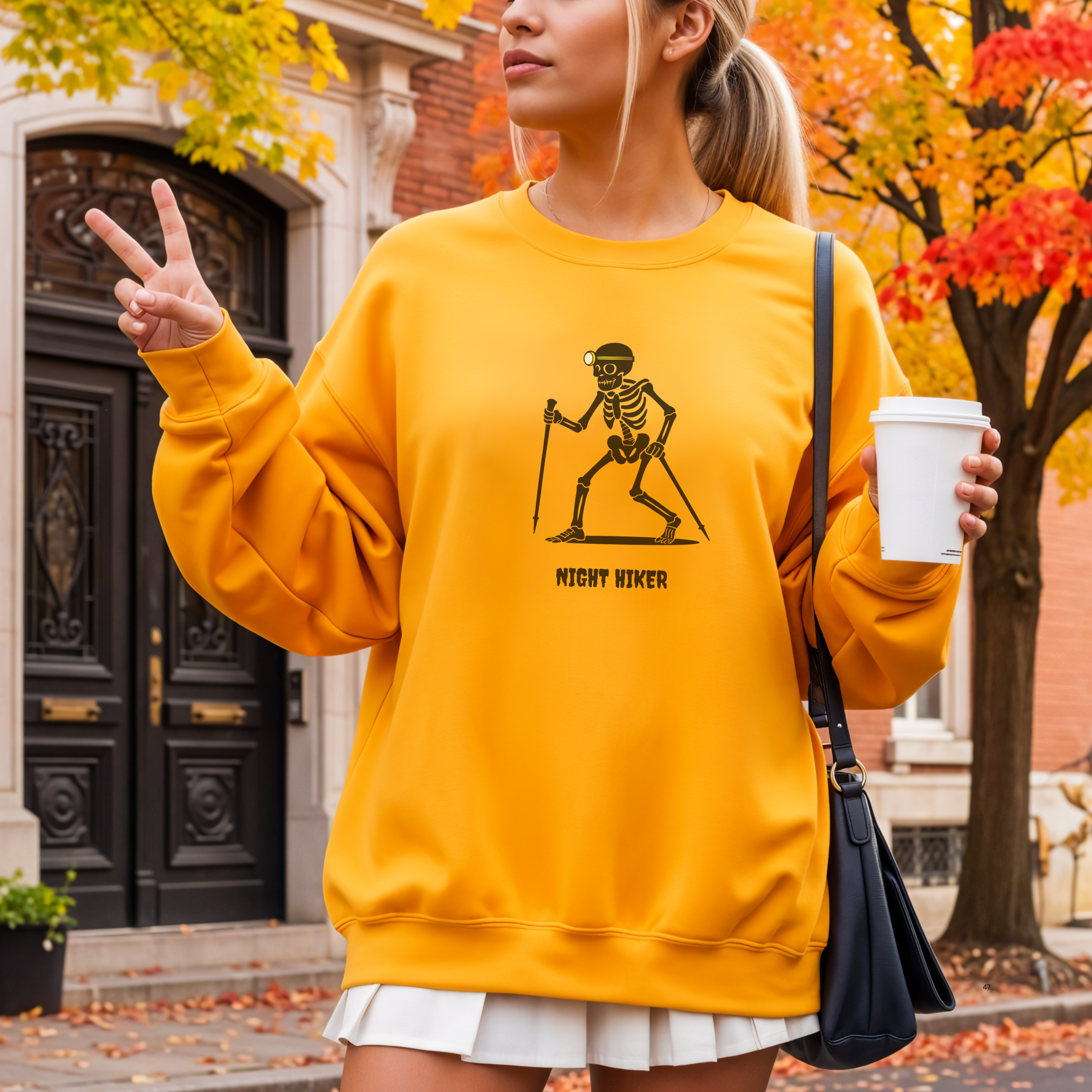 Night Hiker Unisex Sweatshirt