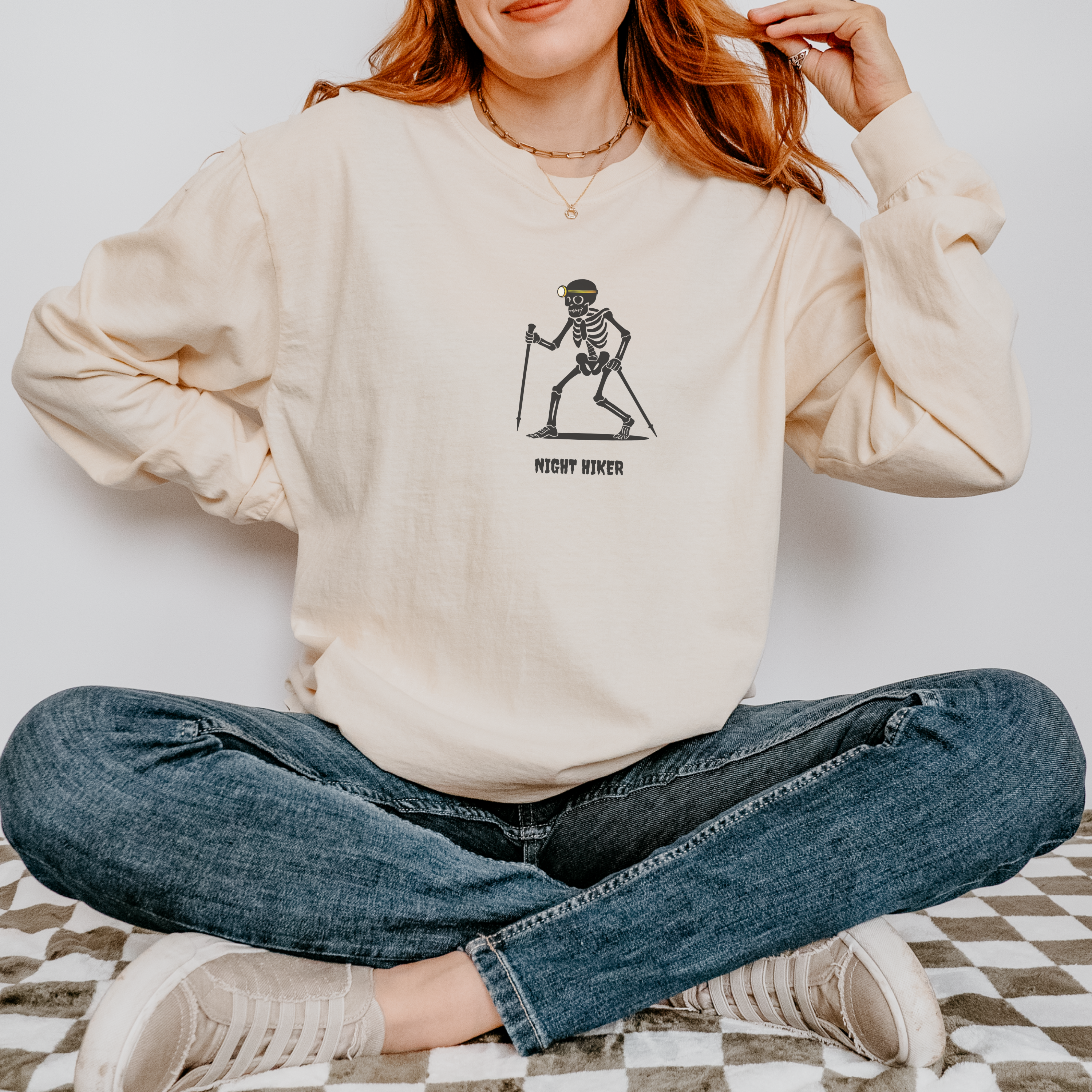 Night Hiker Unisex Long Sleeve Tee