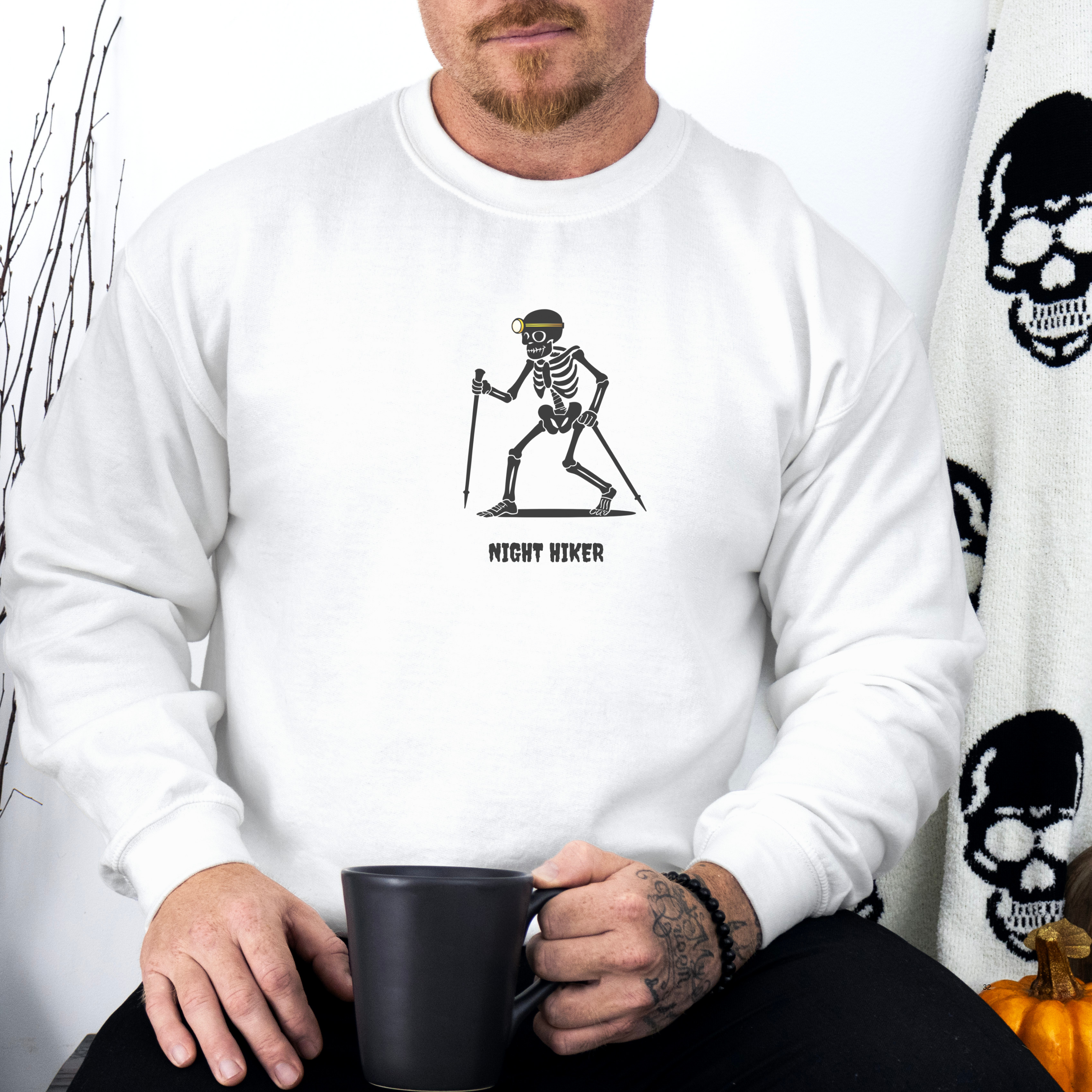 Night Hiker Unisex Sweatshirt