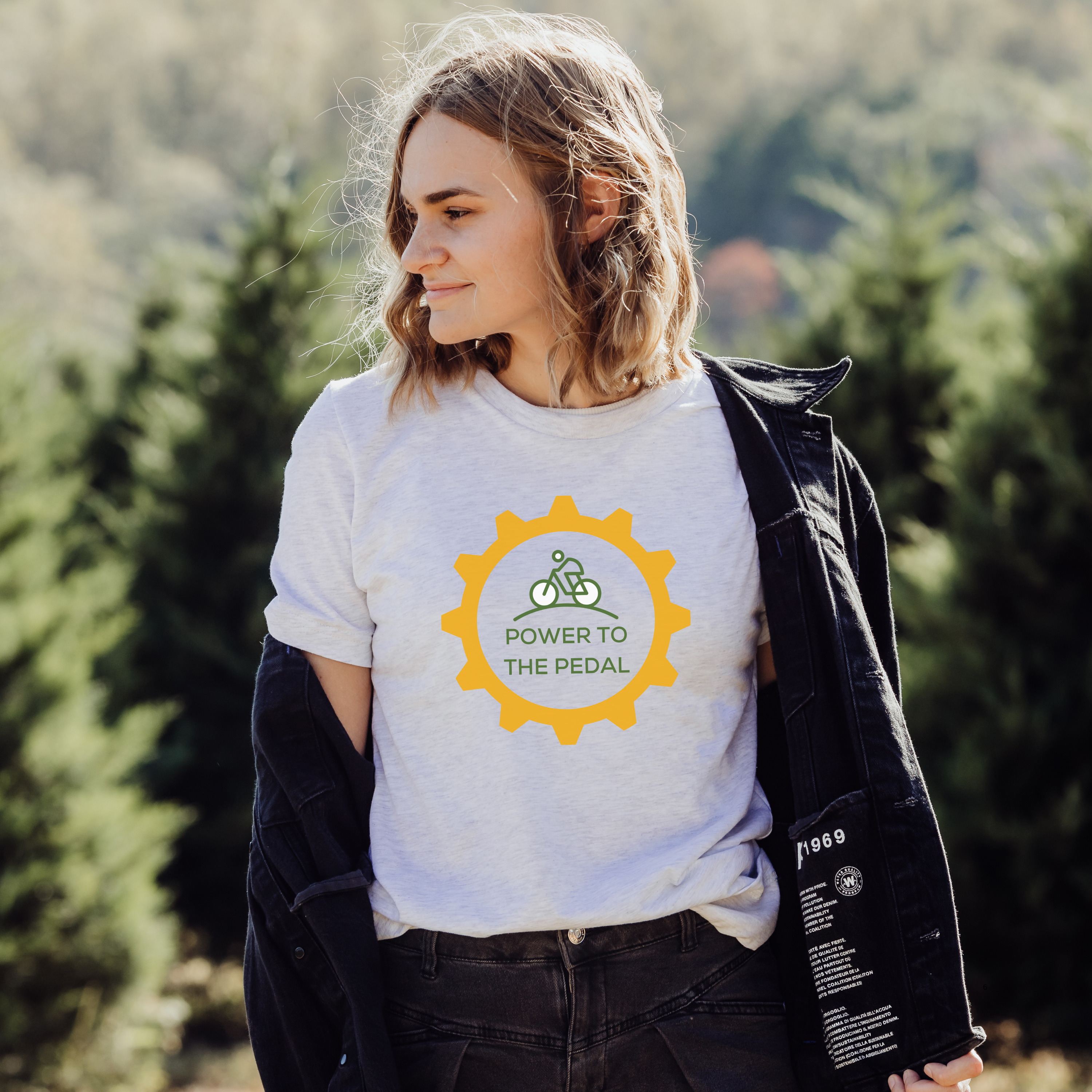 Power to the Pedal Unisex Tee