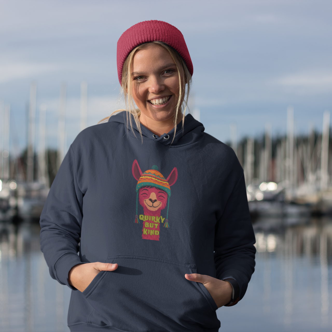 Quirky But Kind Unisex Hoodie