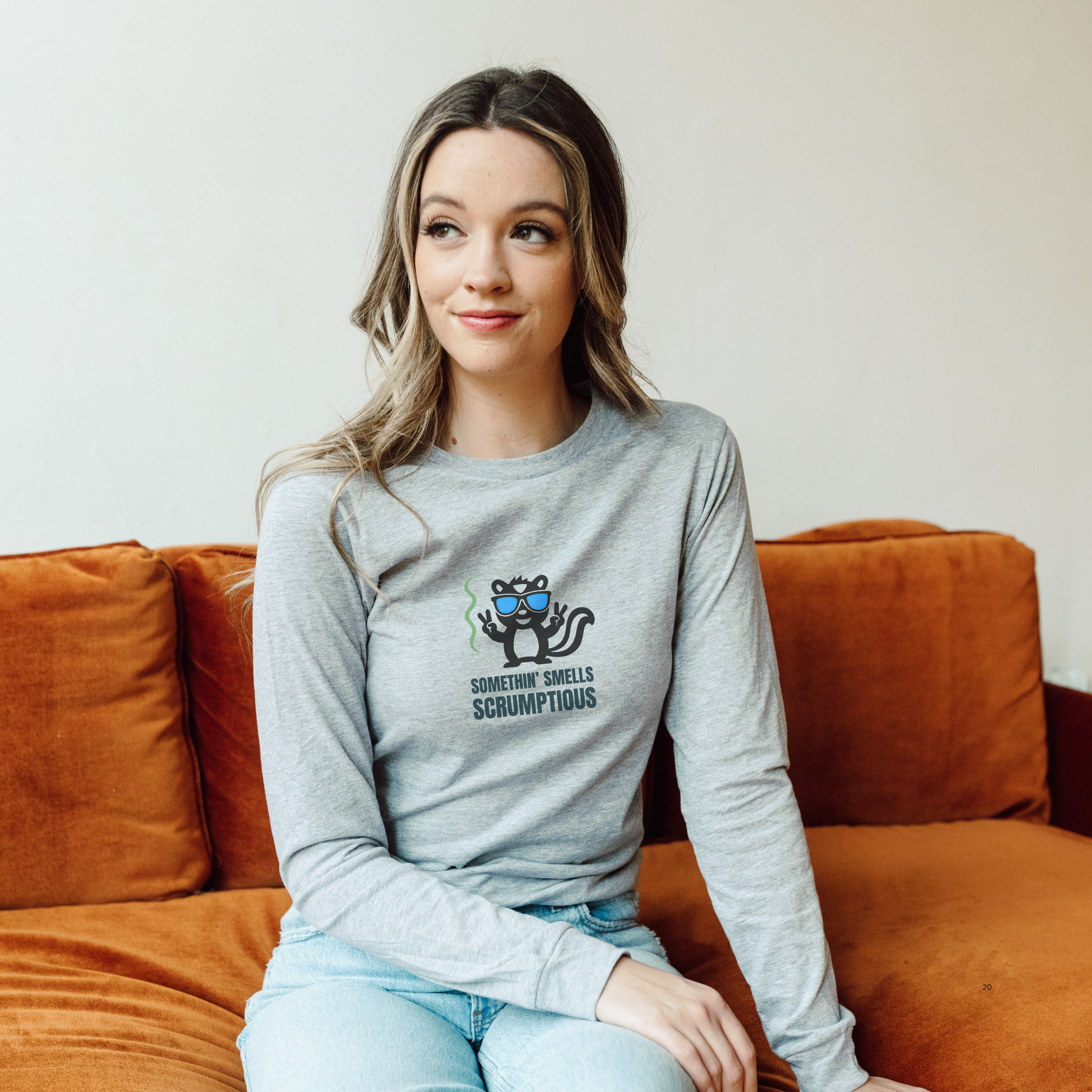 Somethin’ Smells Scrumptious Long Sleeve Unisex Tee