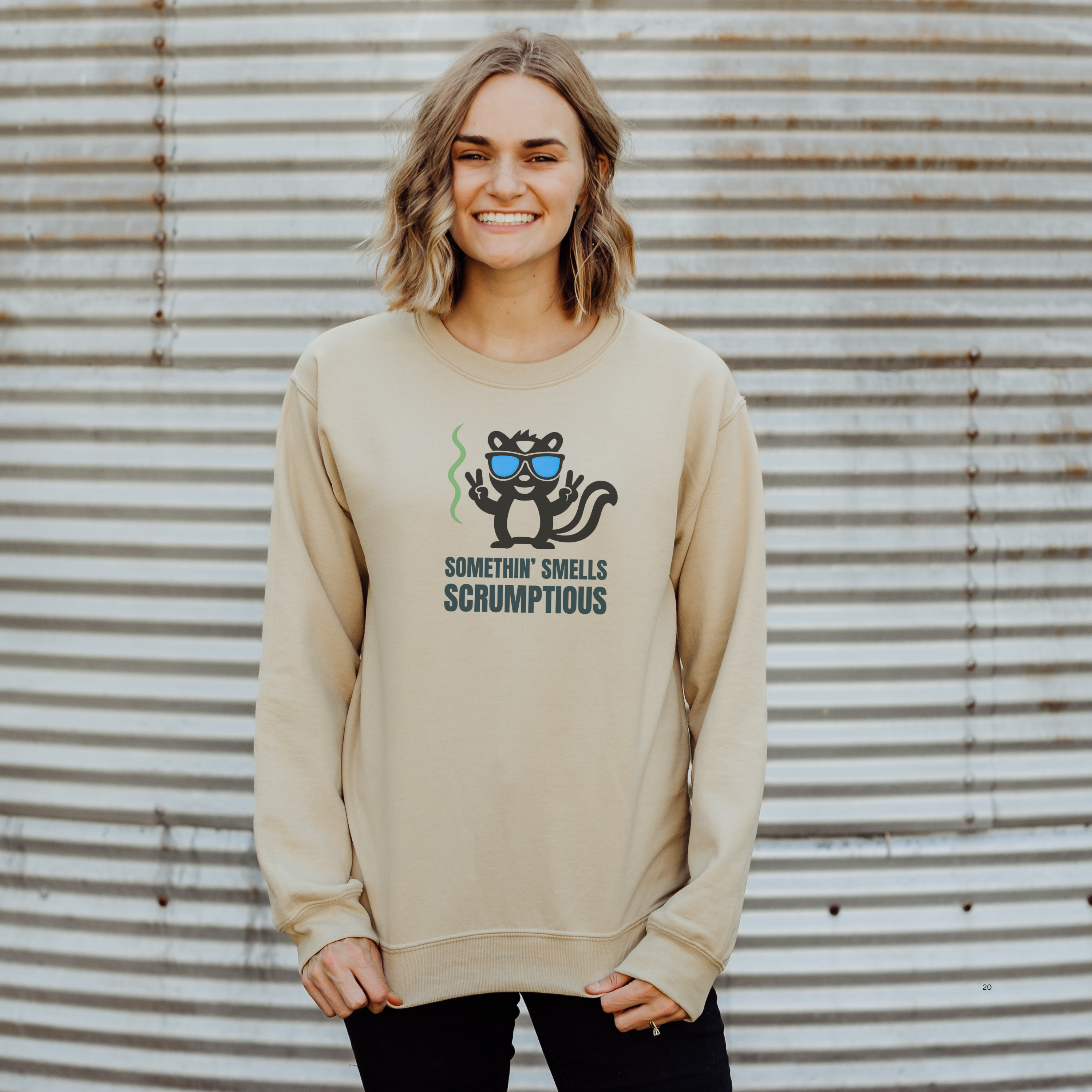Somethin’ Smells Scrumptious Unisex Sweatshirt