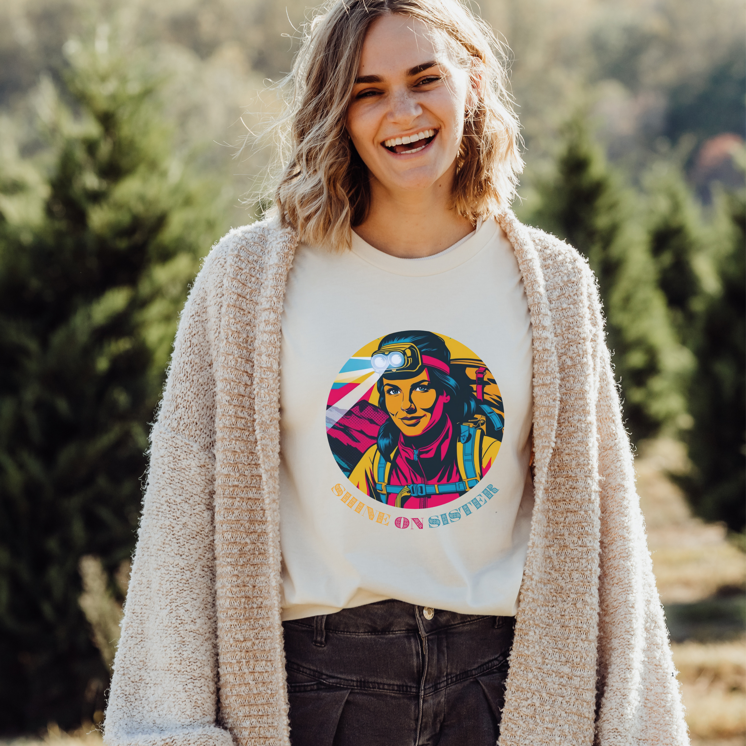 Shine On Sister Headlamp Tee