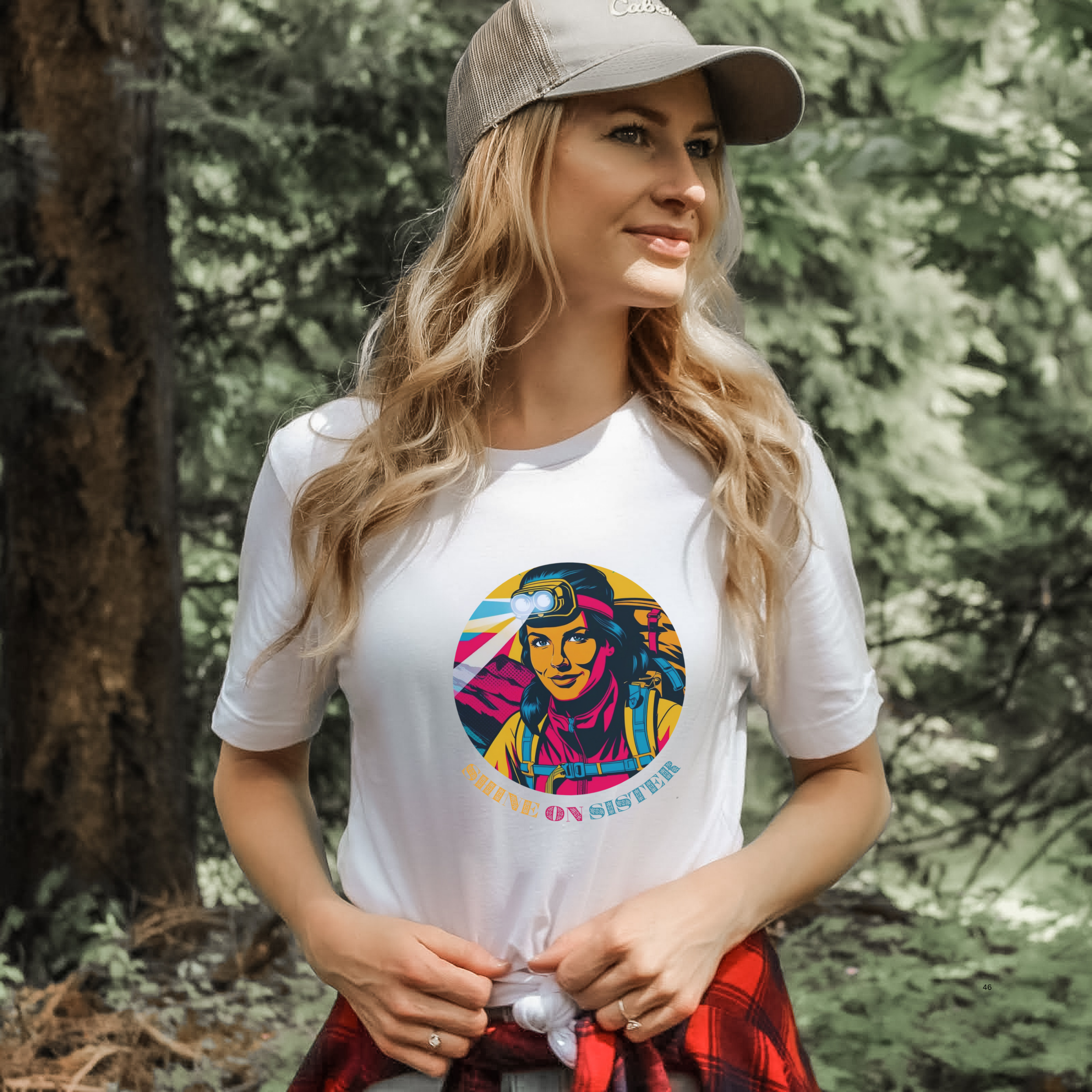 Shine On Sister Headlamp Tee