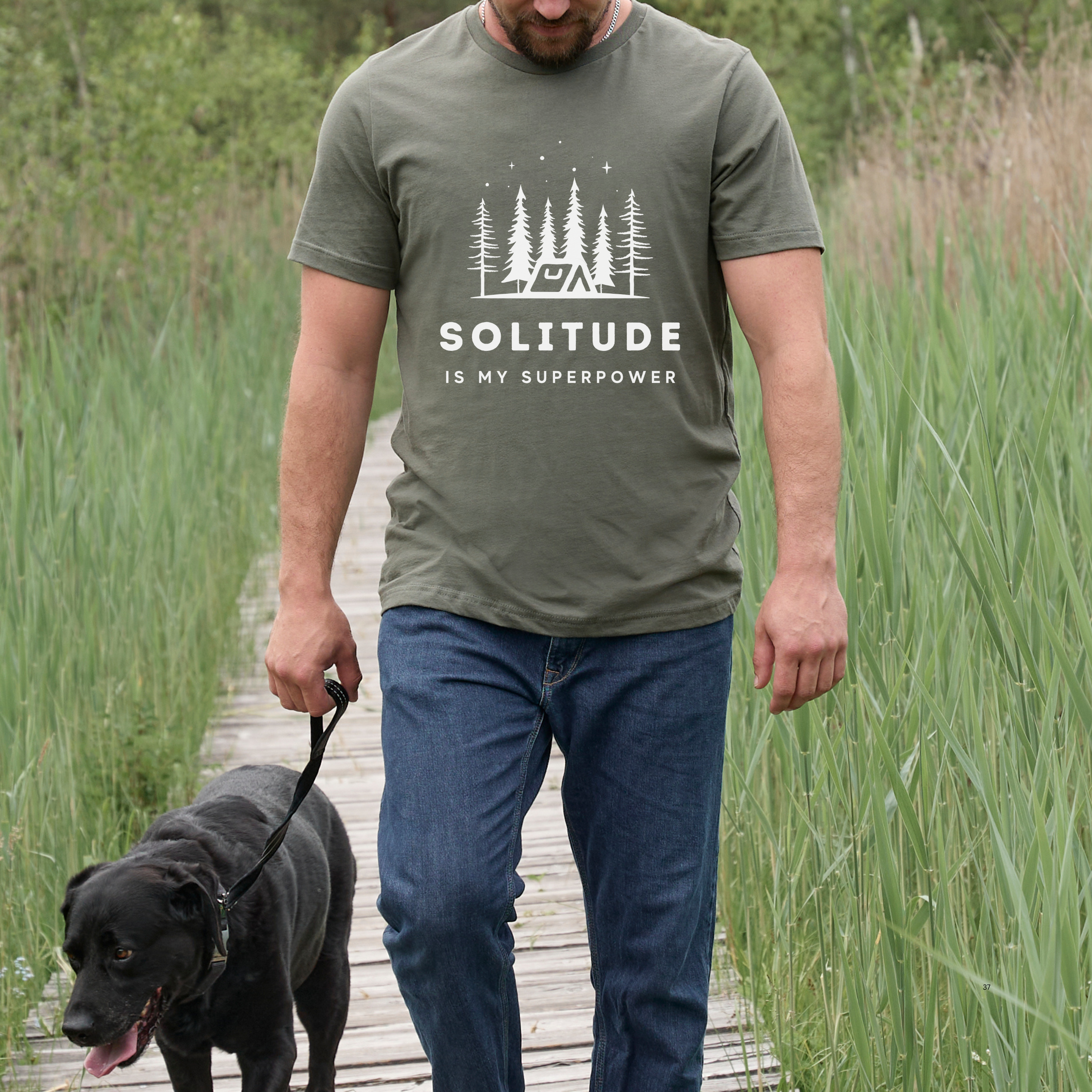 Solitude Is My Superpower Unisex Tee