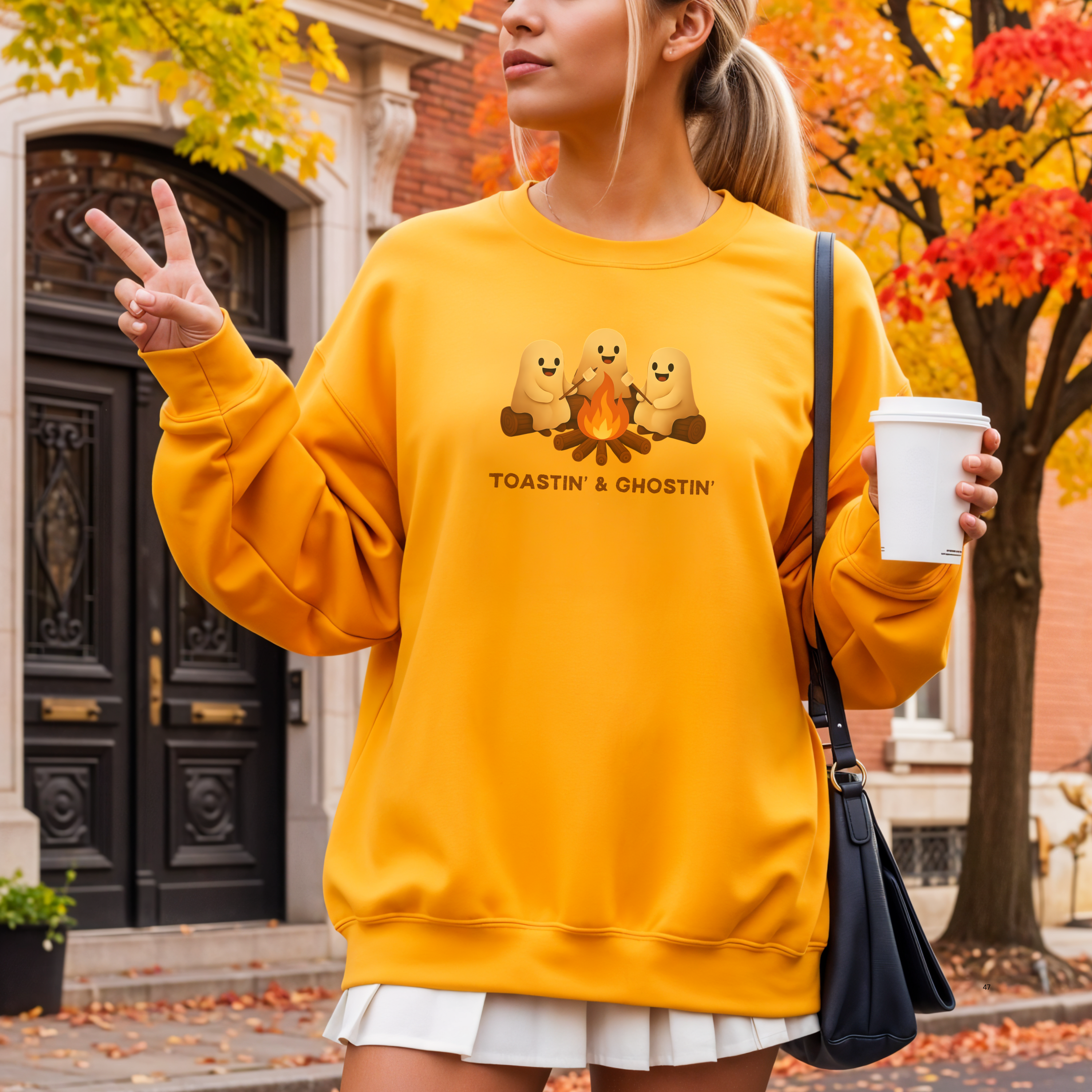 Toastin' & Ghostin' Unisex Sweatshirt