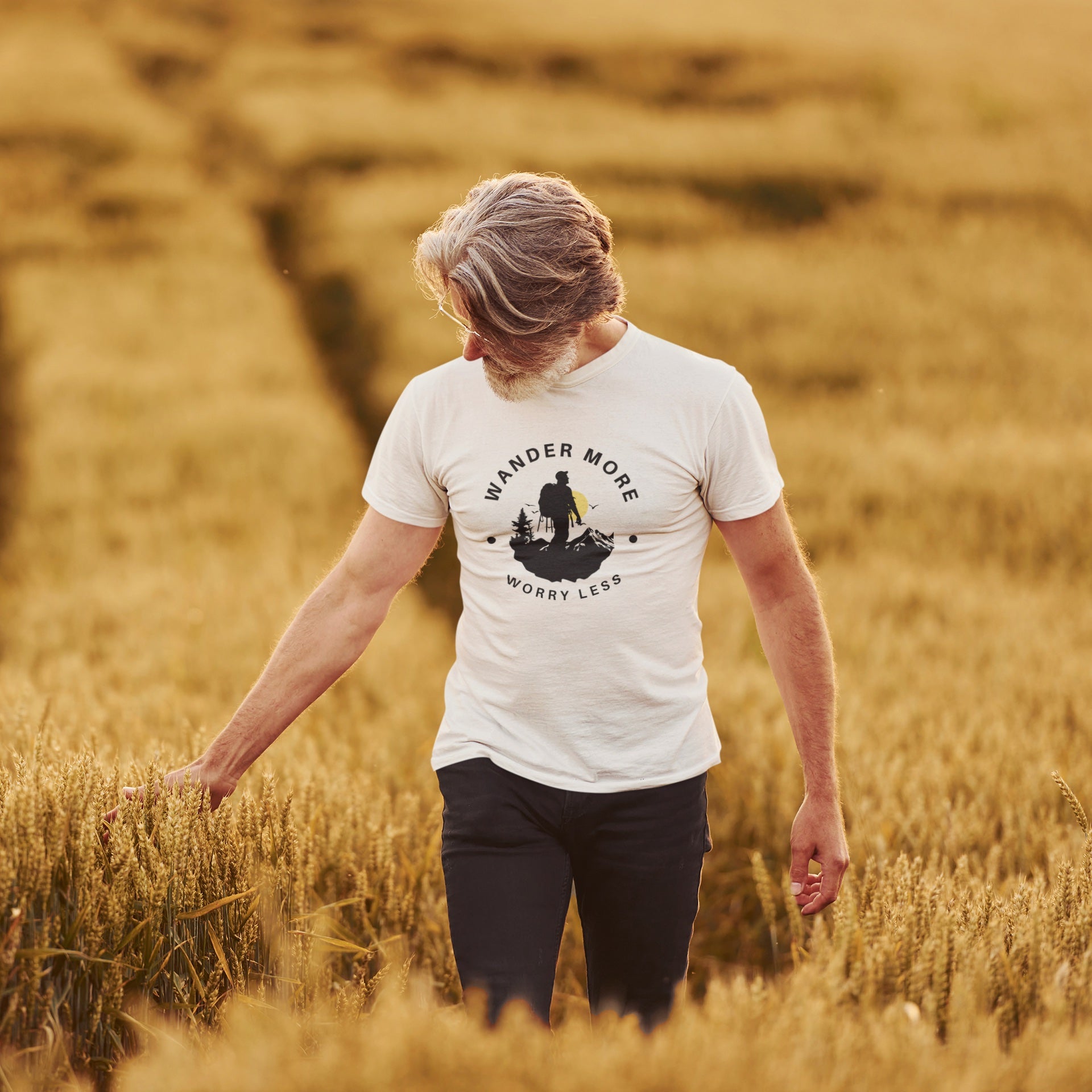 Wander More Worry Less Unisex Tee