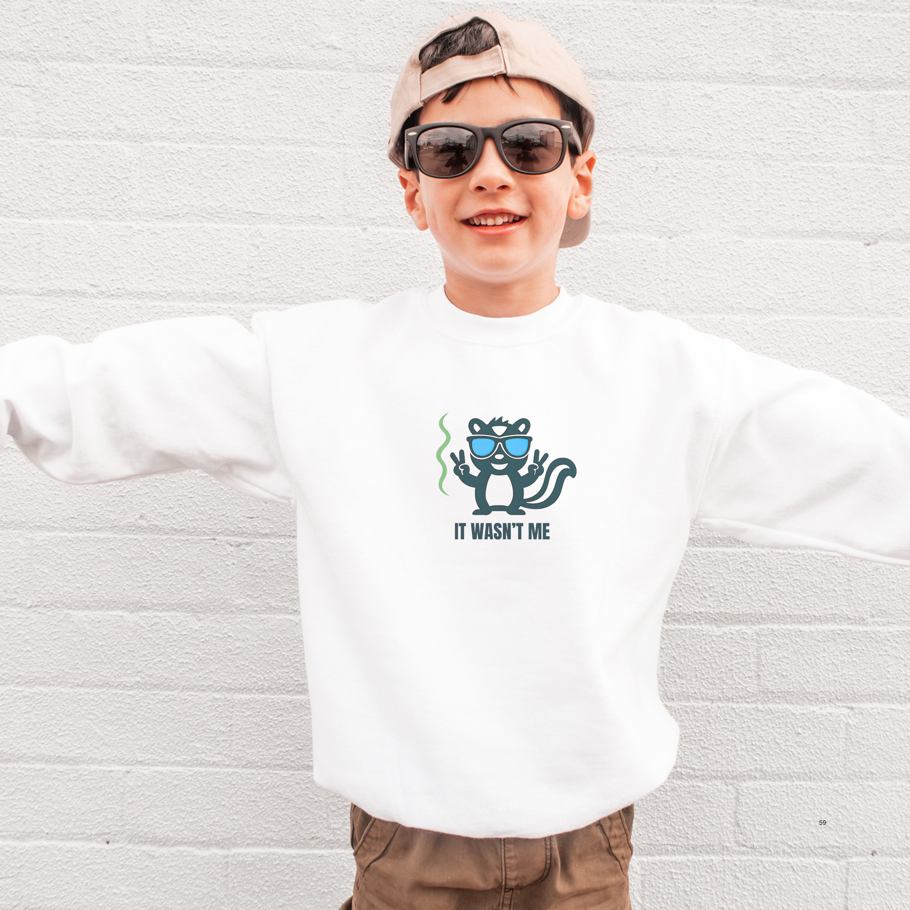 It Wasn't Me Youth Sweatshirt