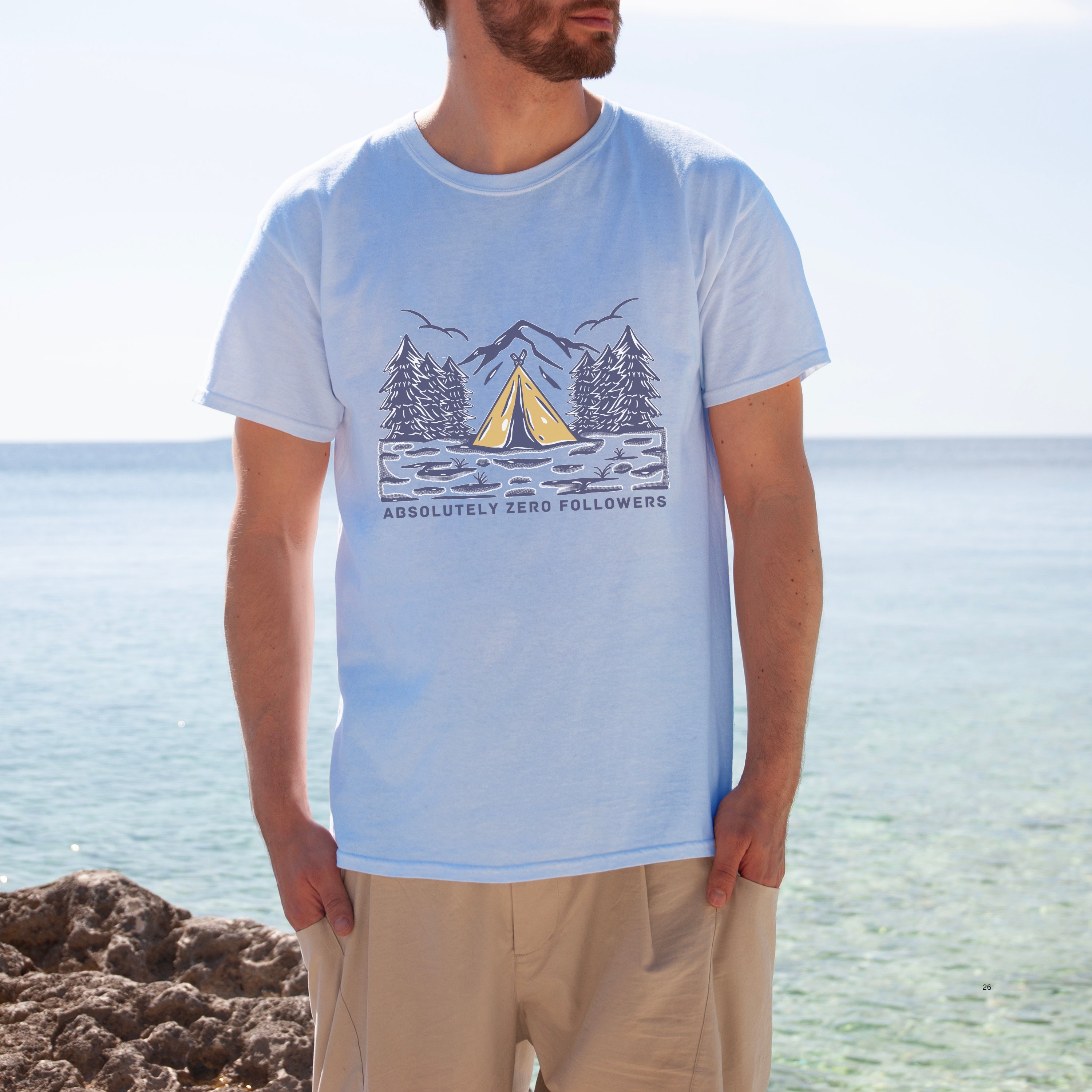 Absolutely Zero Followers Unisex Tee