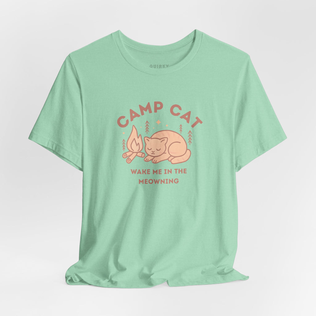 Wake Me in the Meowning Unisex Tee